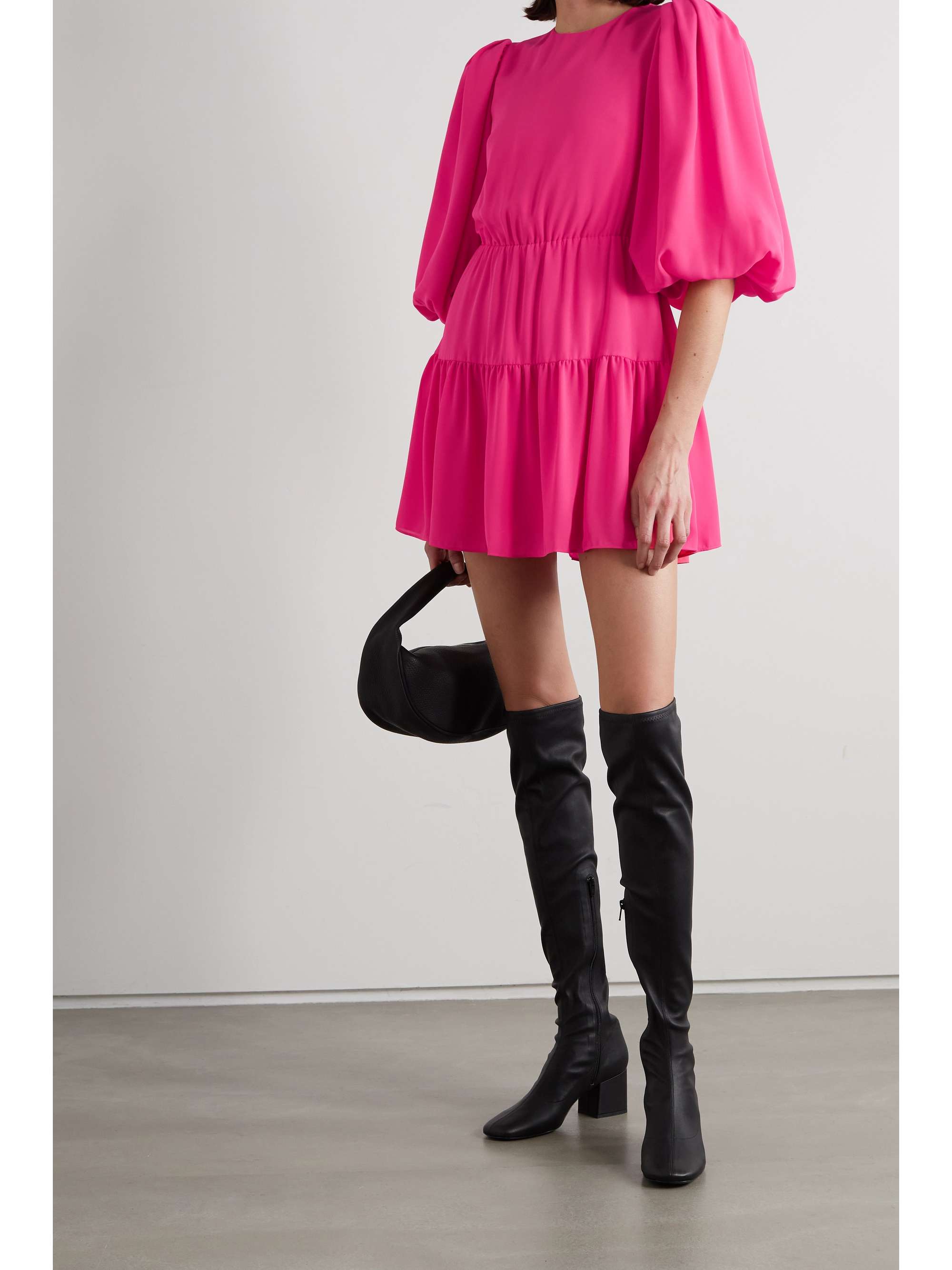 womens linen midi dress