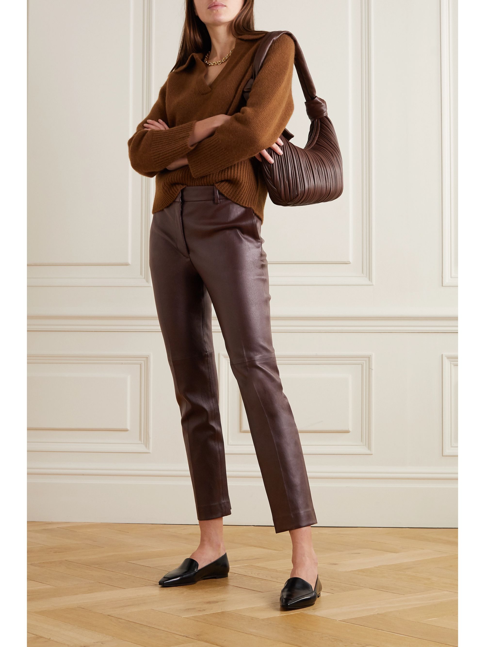 joseph leather pants for Sale OFF59%