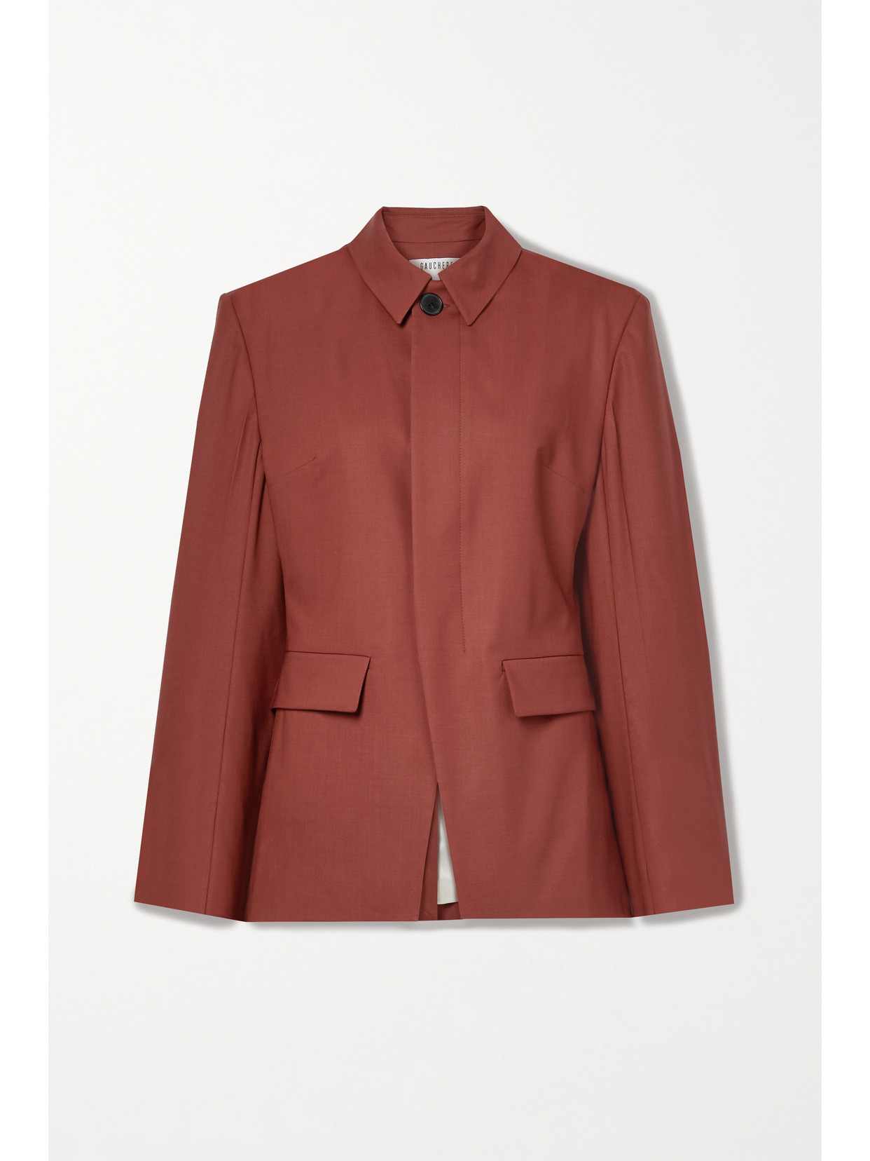 Gauchere Simone Wool-blend Blazer - Red