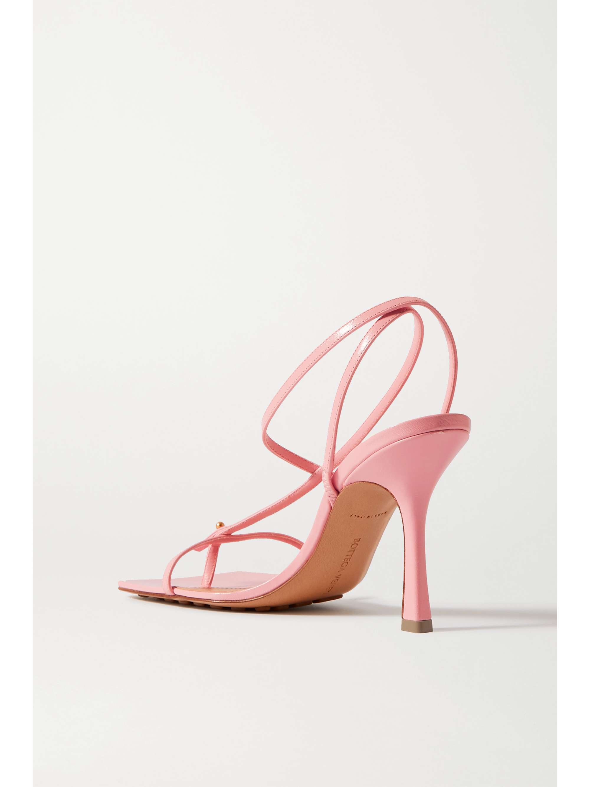 bottega veneta sandals pink