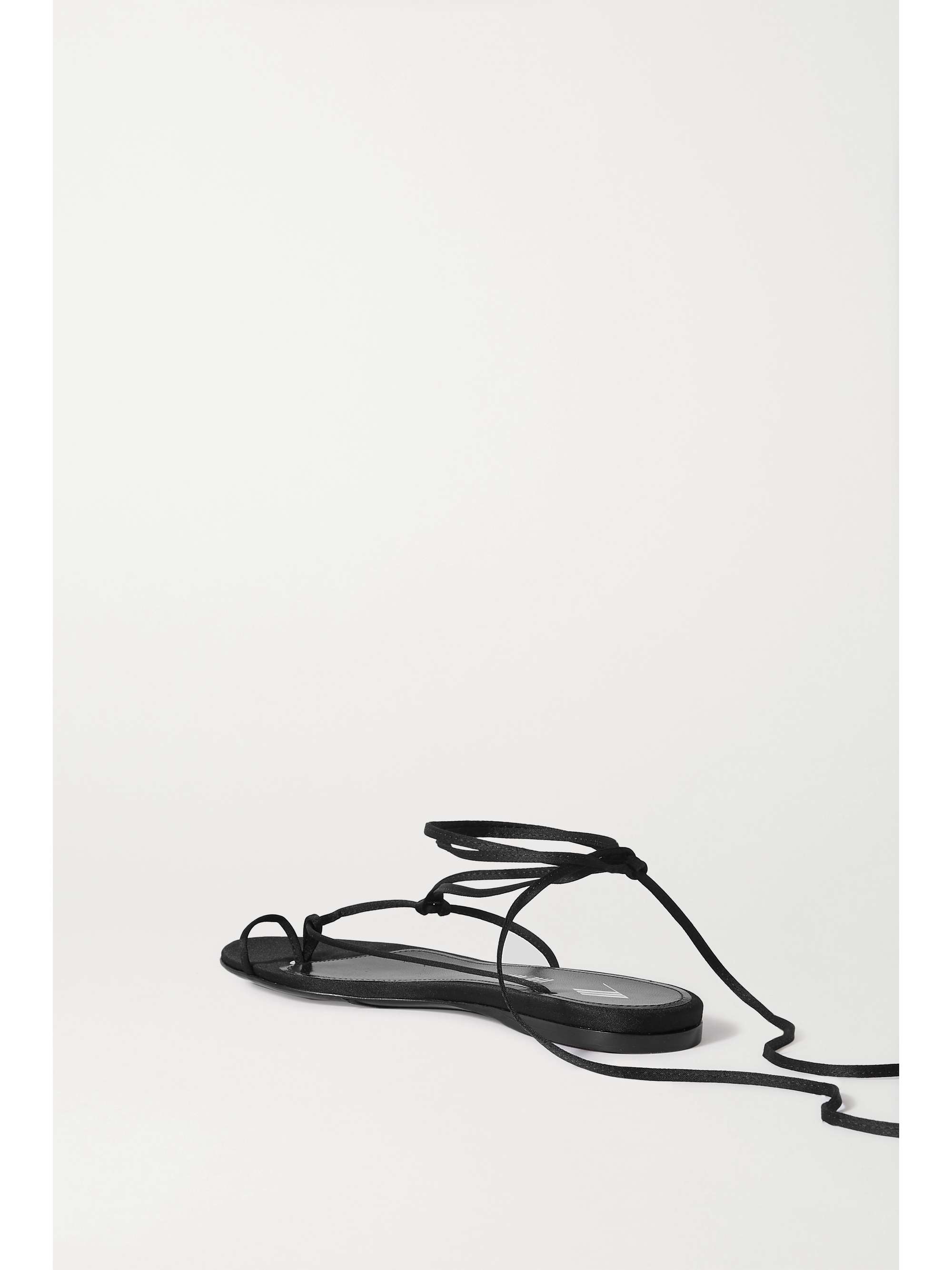 THE ATTICO Kika satin sandals