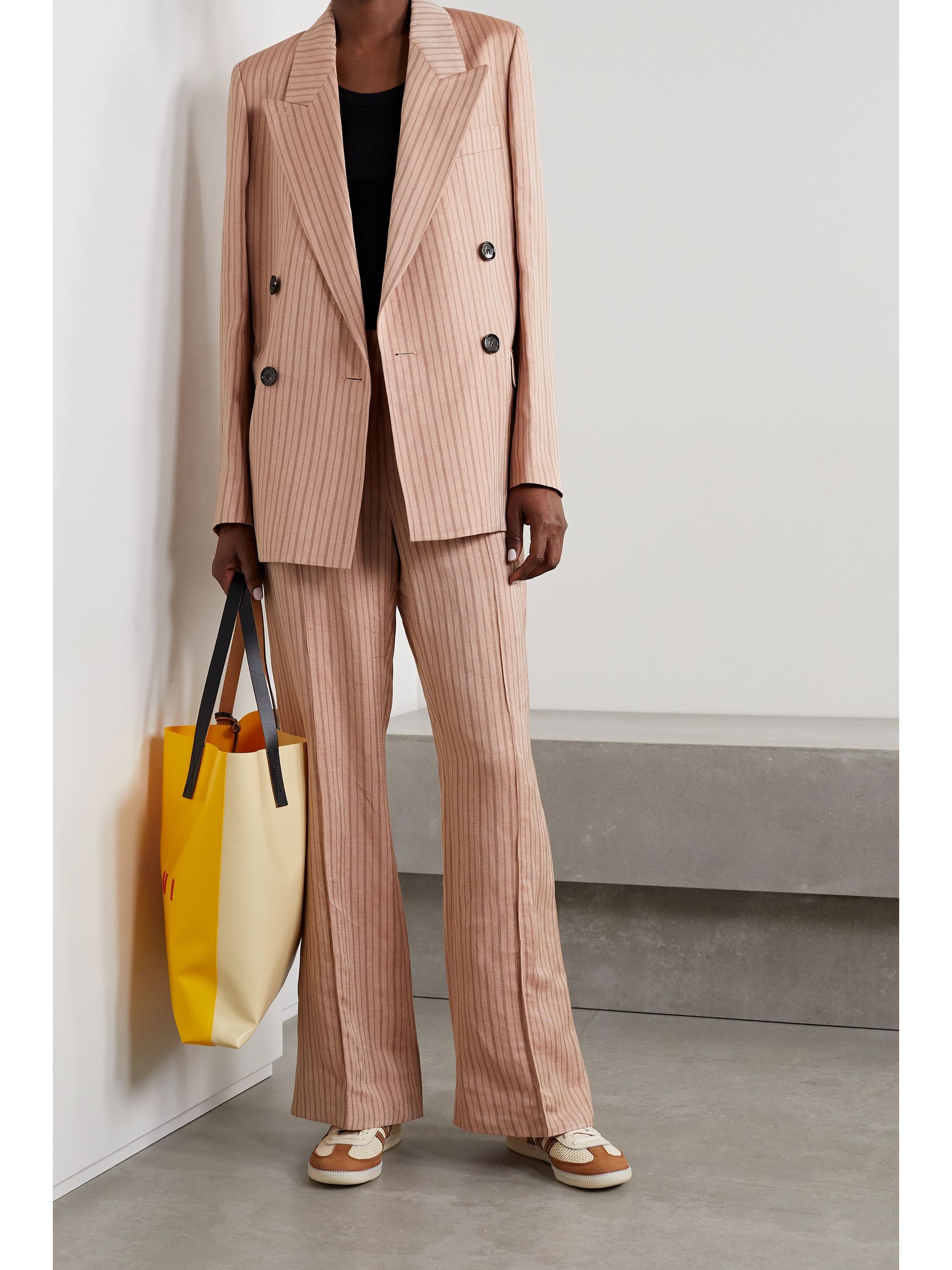 acne studios bootcut trousers
