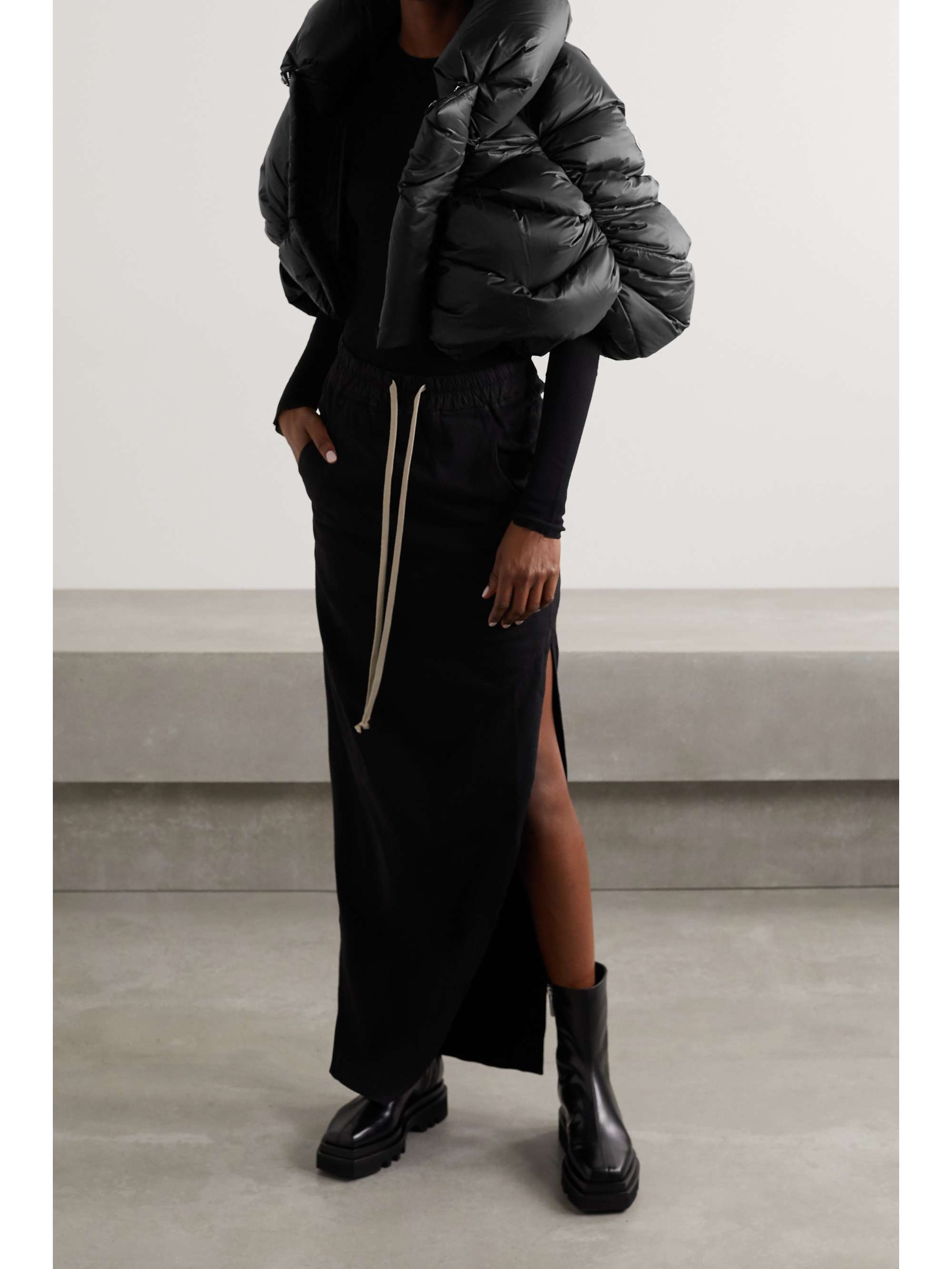 rick owens cropped jacket