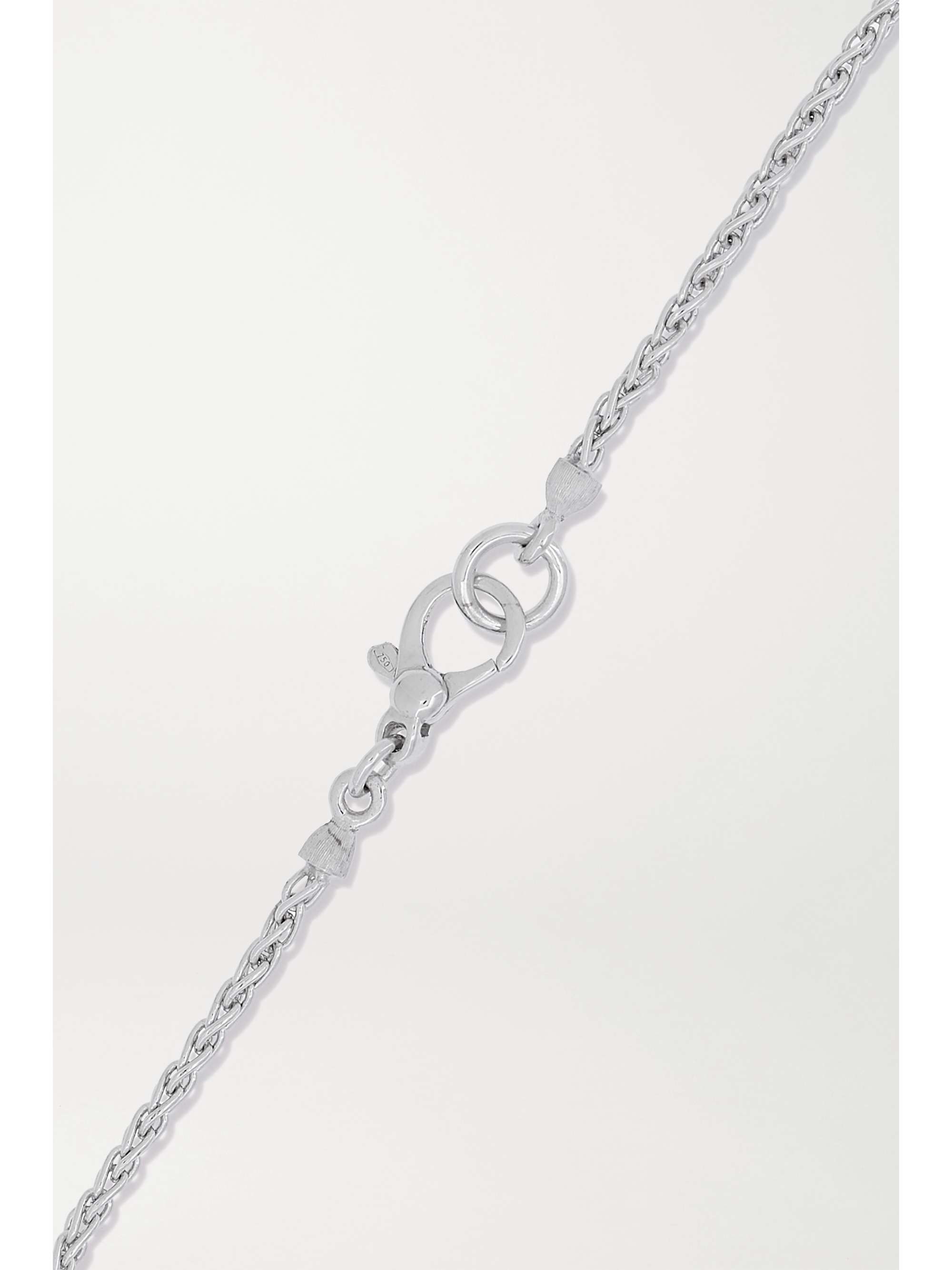BUCCELLATI Carlotta 18-karat white gold diamond bracelet