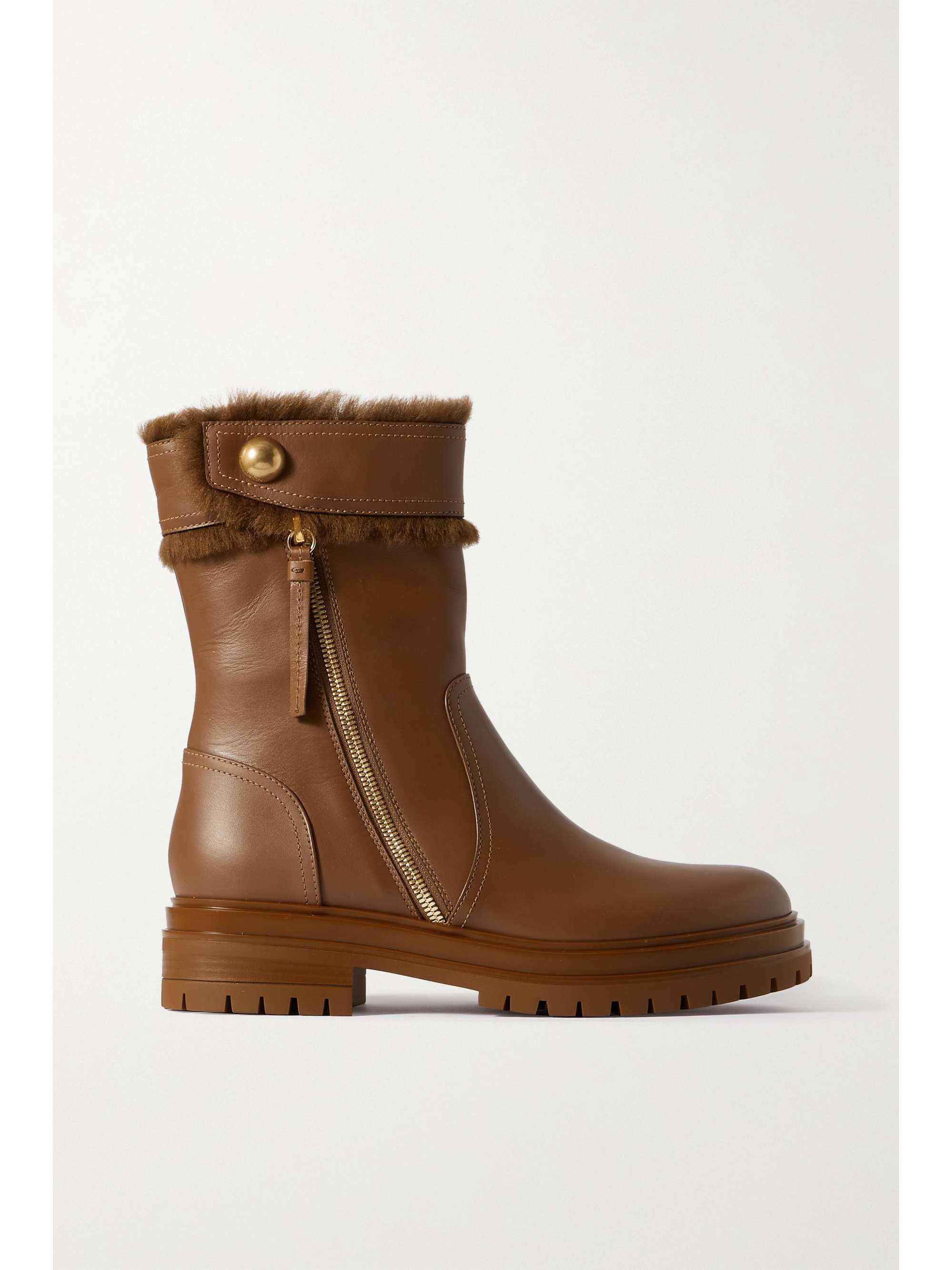 spanish leather ankle boots