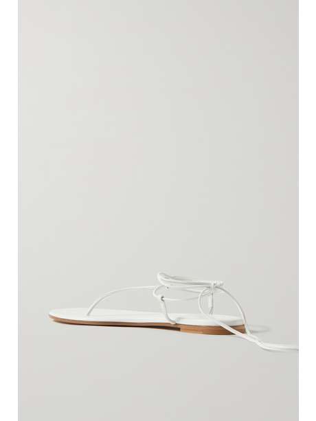 GIANVITO ROSSI Gwyneth leather sandals | NET-A-PORTER