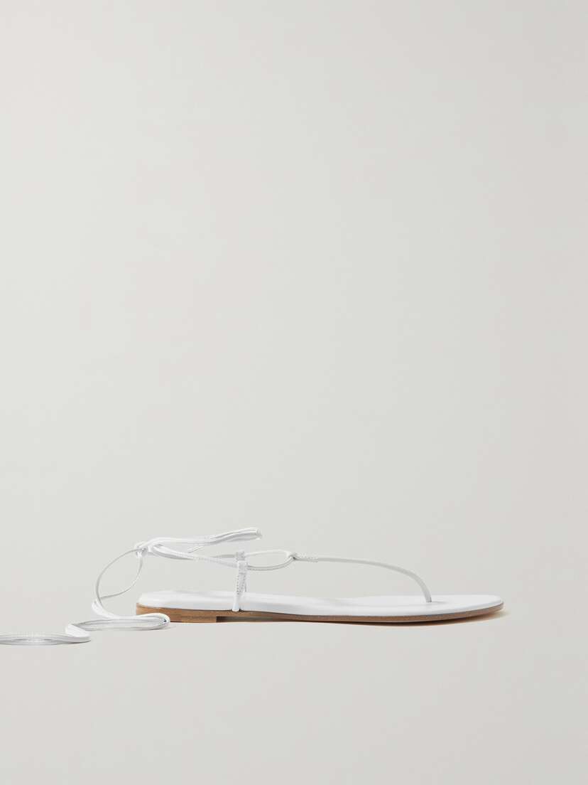 Gianvito Rossi Gwyneth Leather Sandals