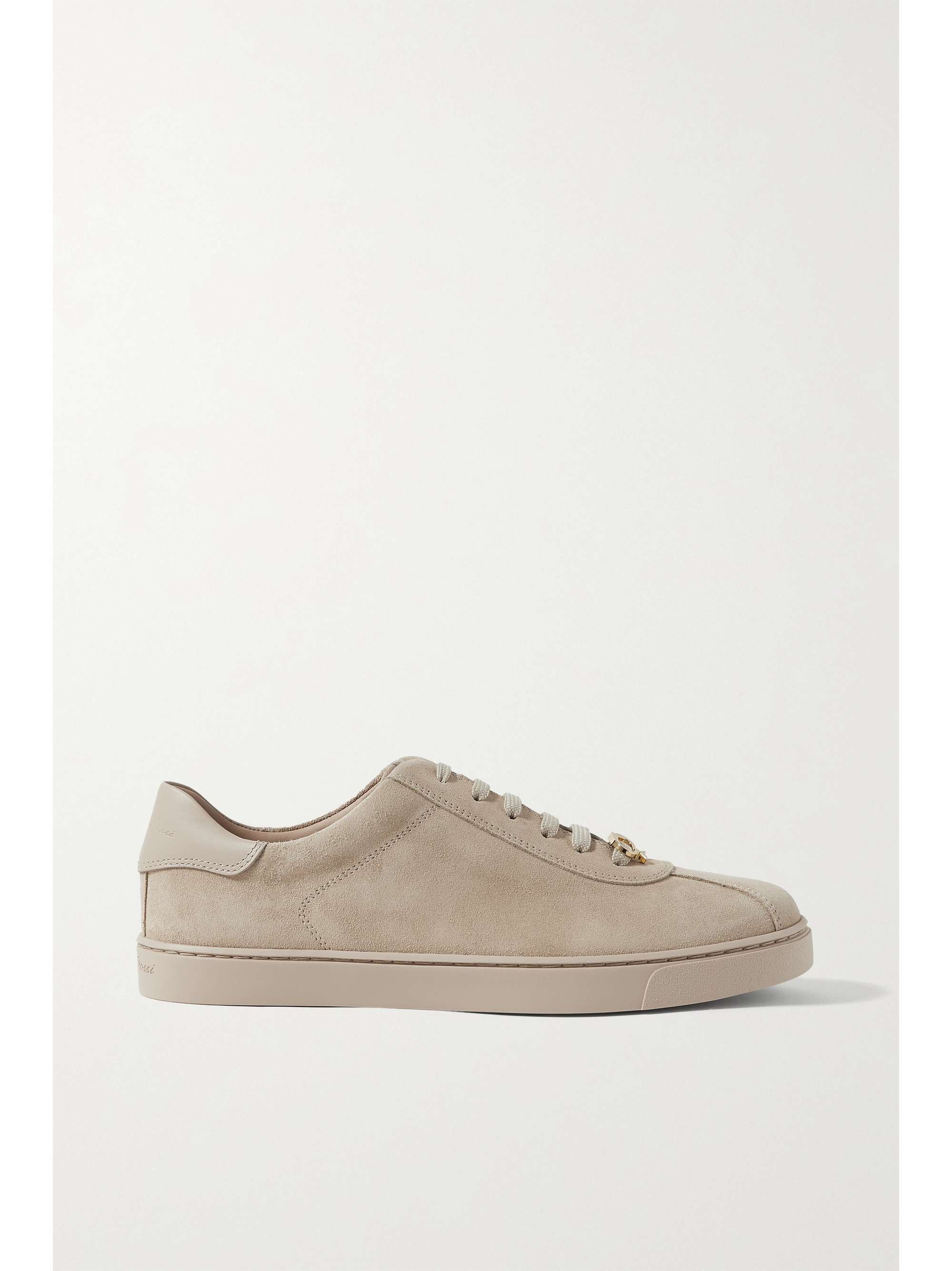 suede sneakers beige