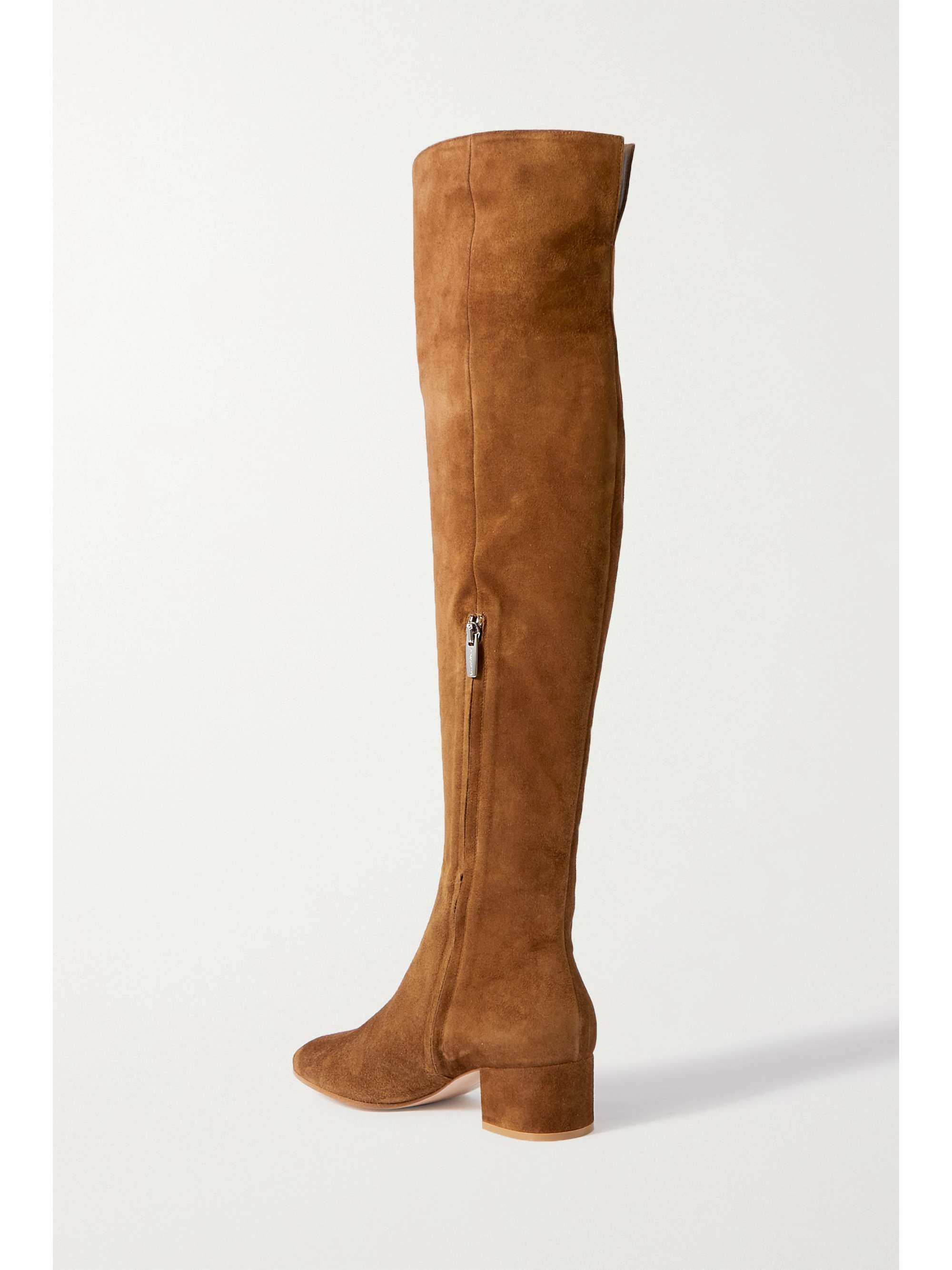 GIANVITO ROSSI 45 suede over-the-knee boots