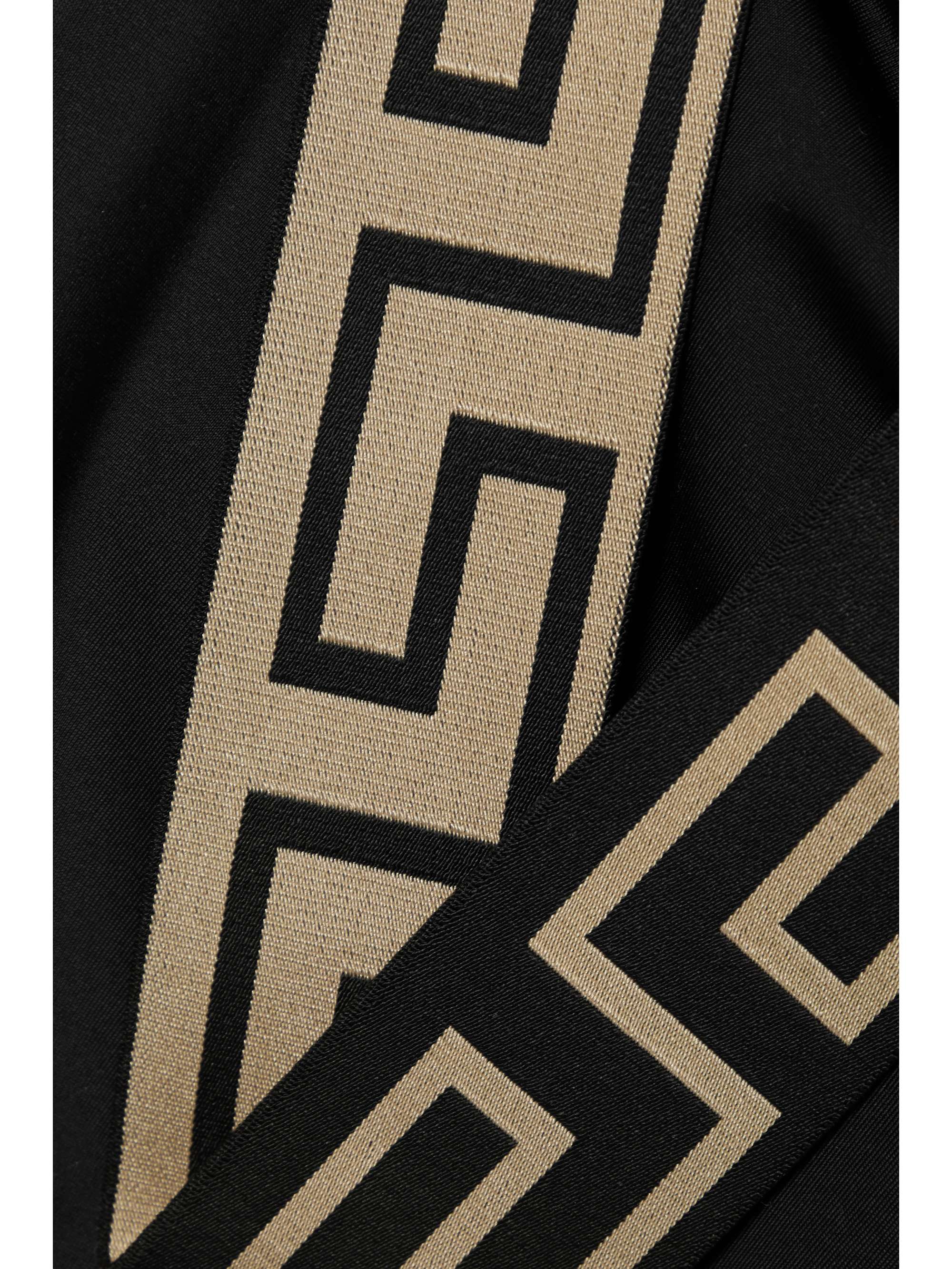 VERSACE Jacquard-trimmed swimsuit
