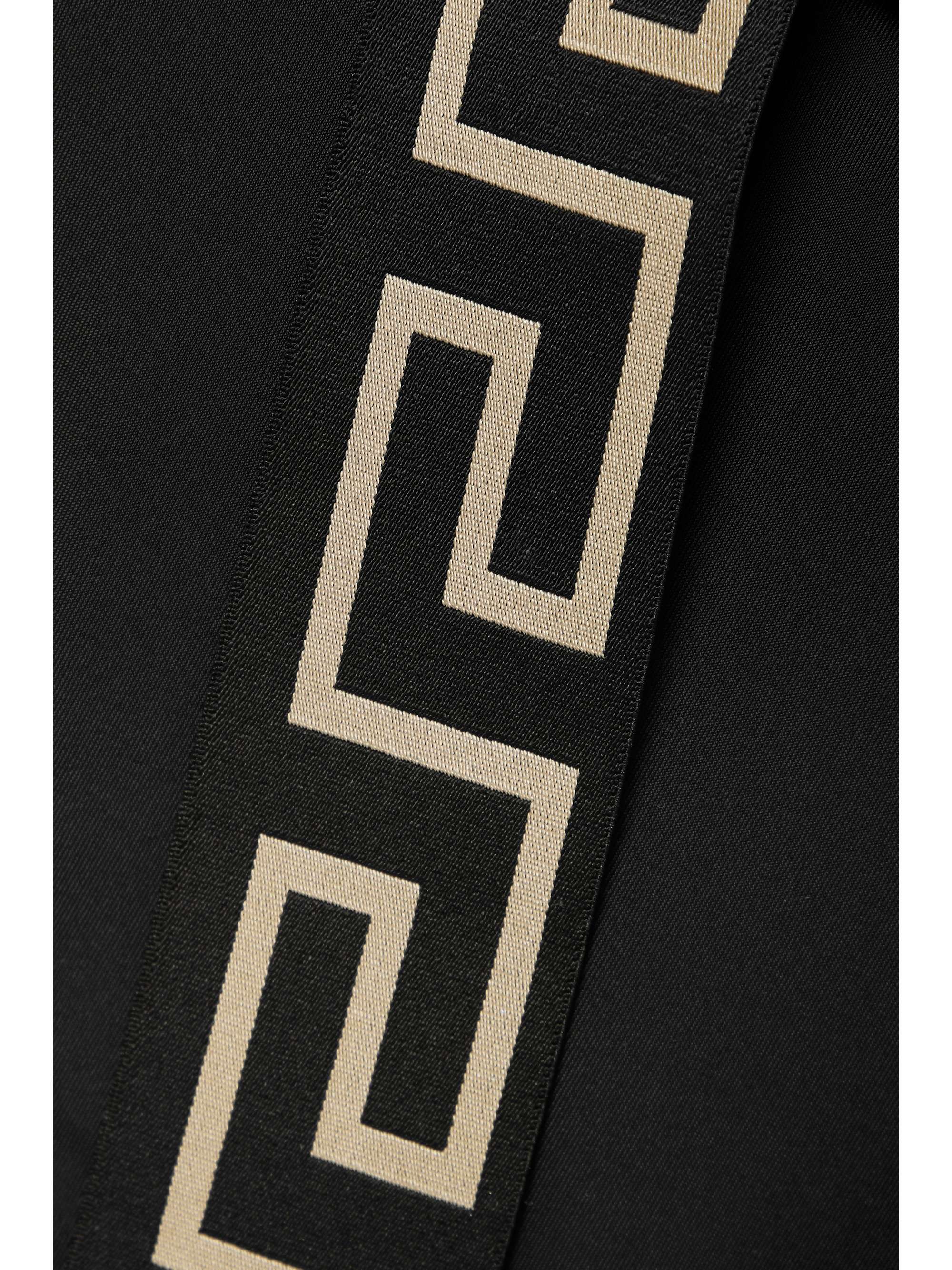 VERSACE One-shoulder cutout swimsuit