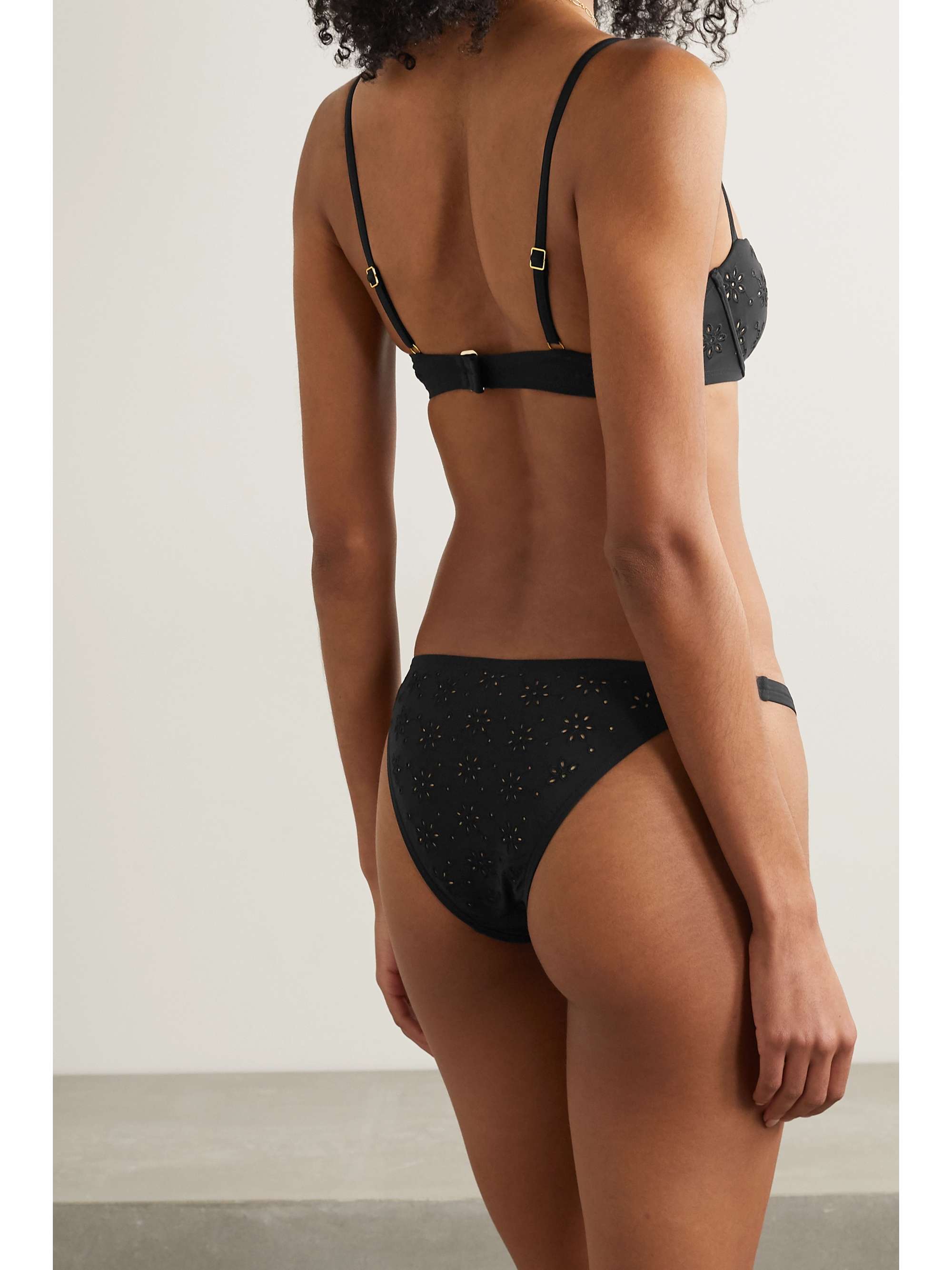 TORY BURCH Broderie anglaise bikini briefs