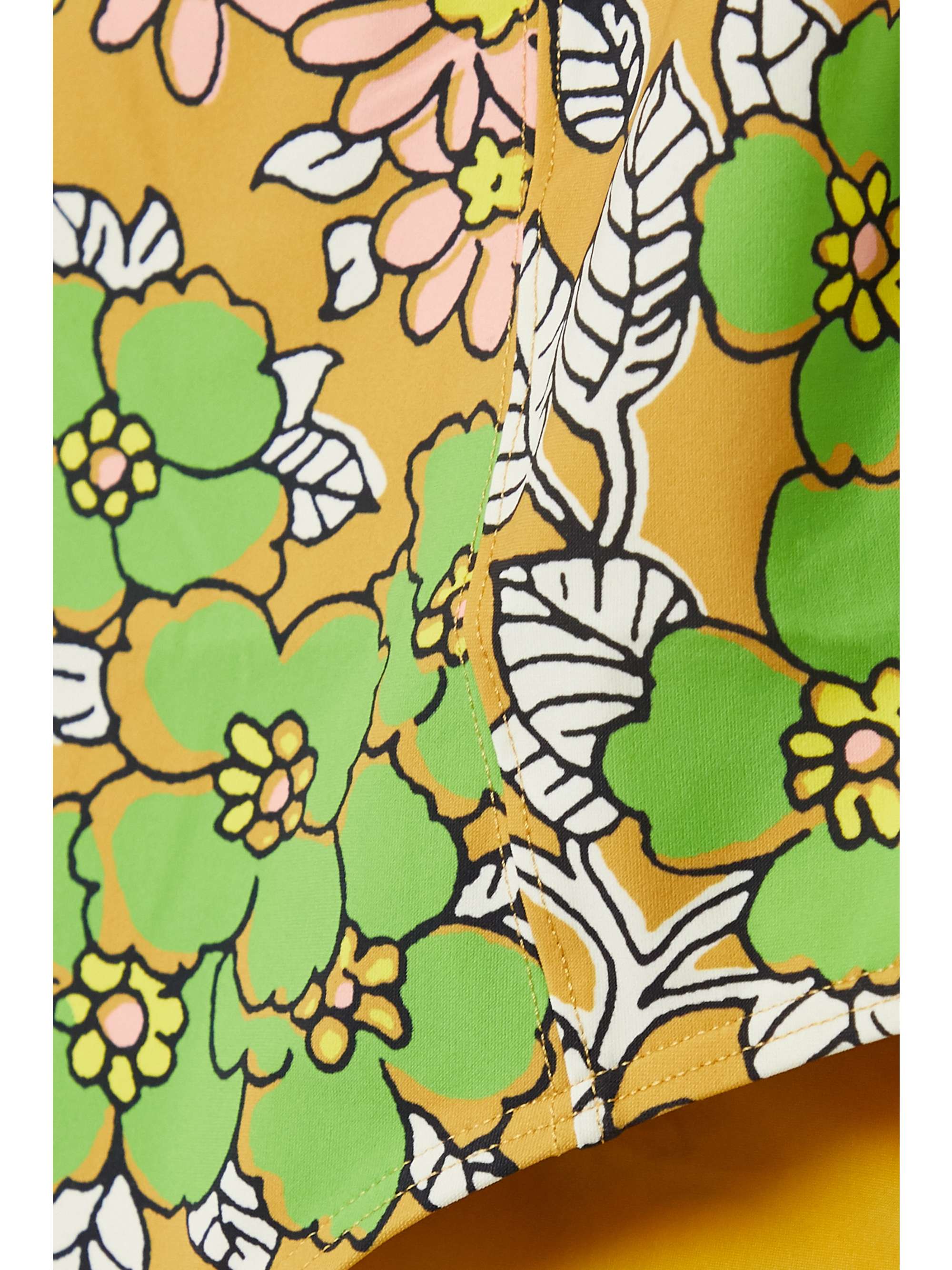 TORY BURCH Floral-print underwired swimsuit