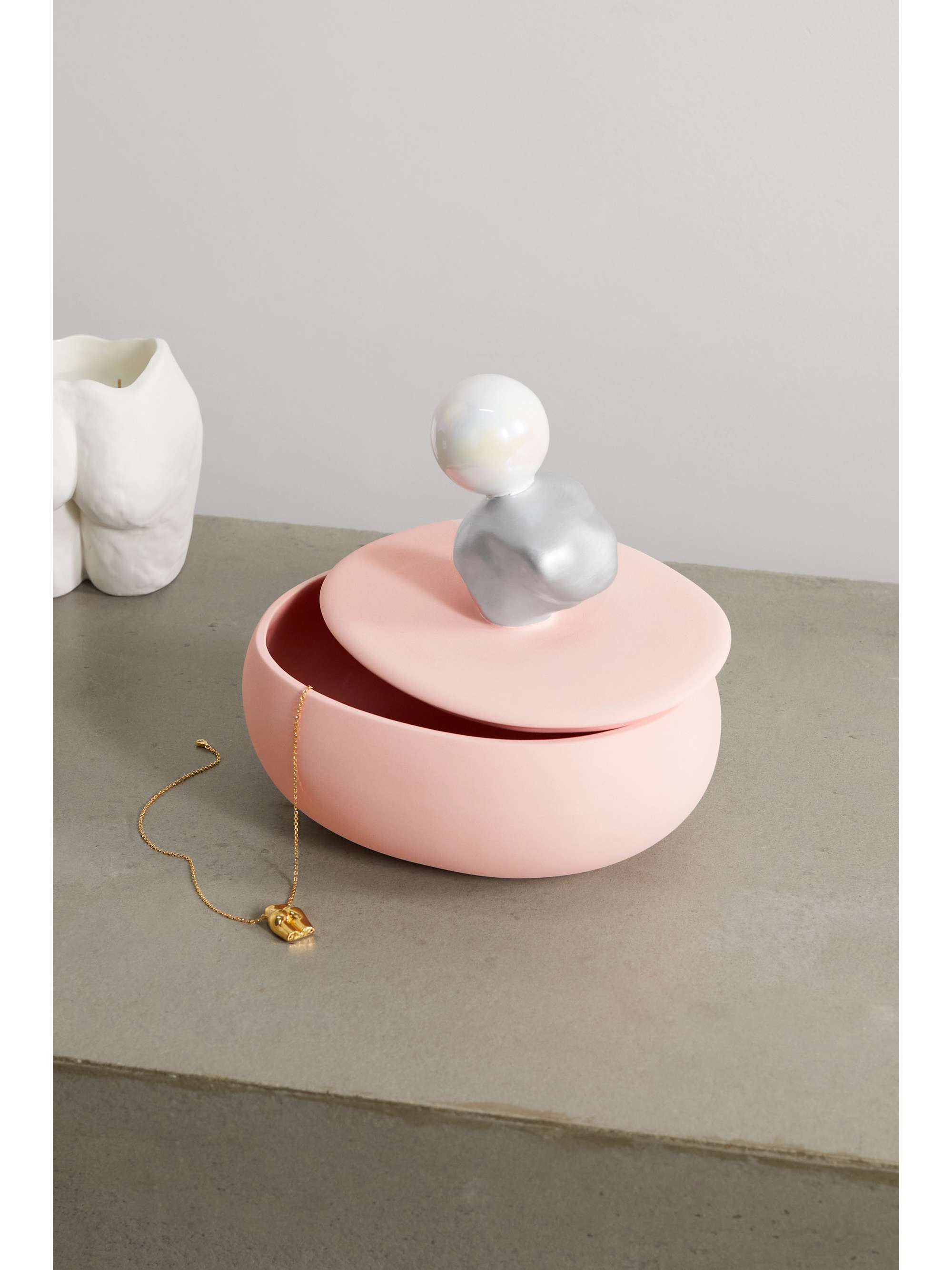 ANISSA KERMICHE Ceramic jewelry box