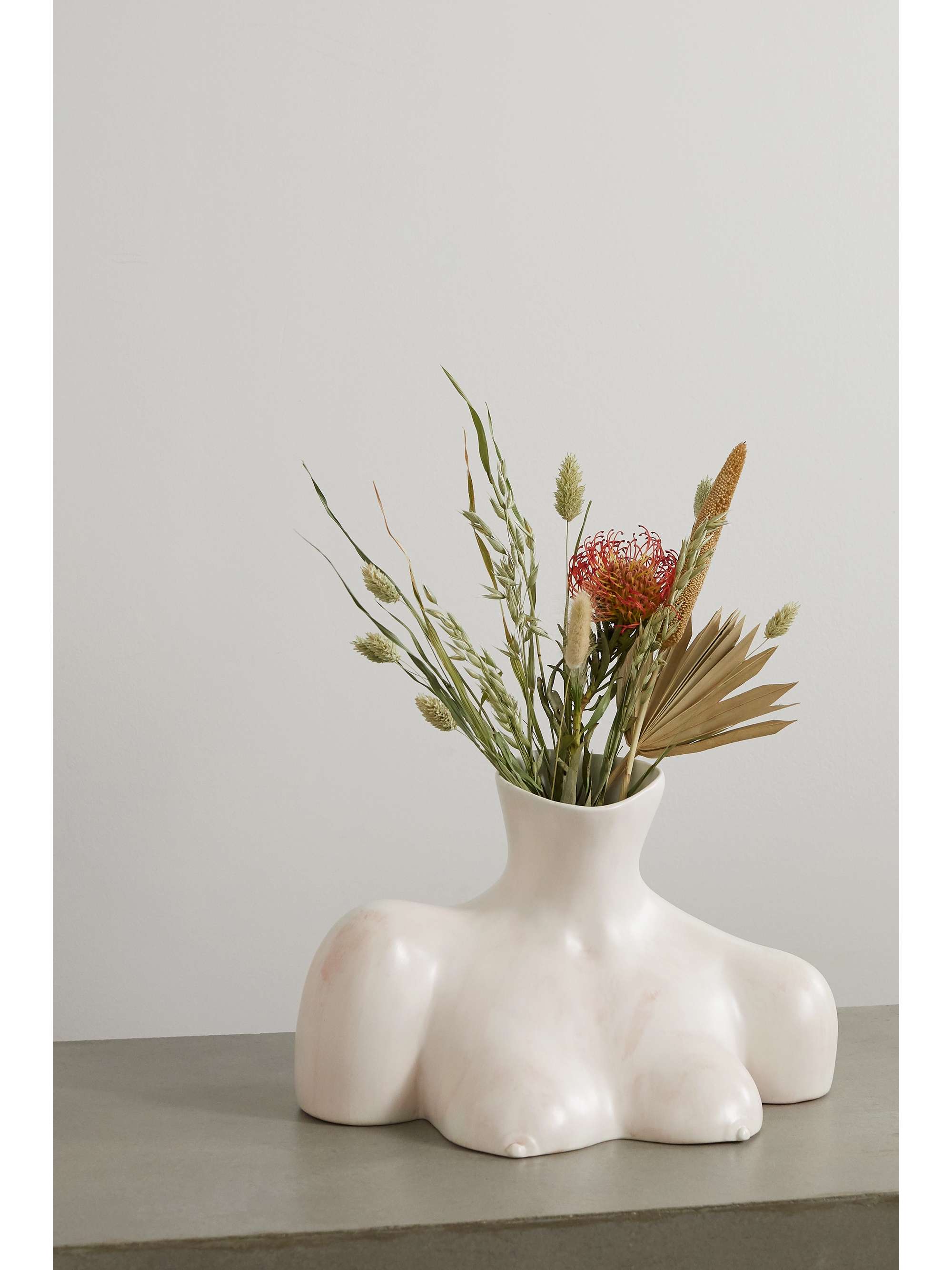 ANISSA KERMICHE Breast Friend ceramic vase