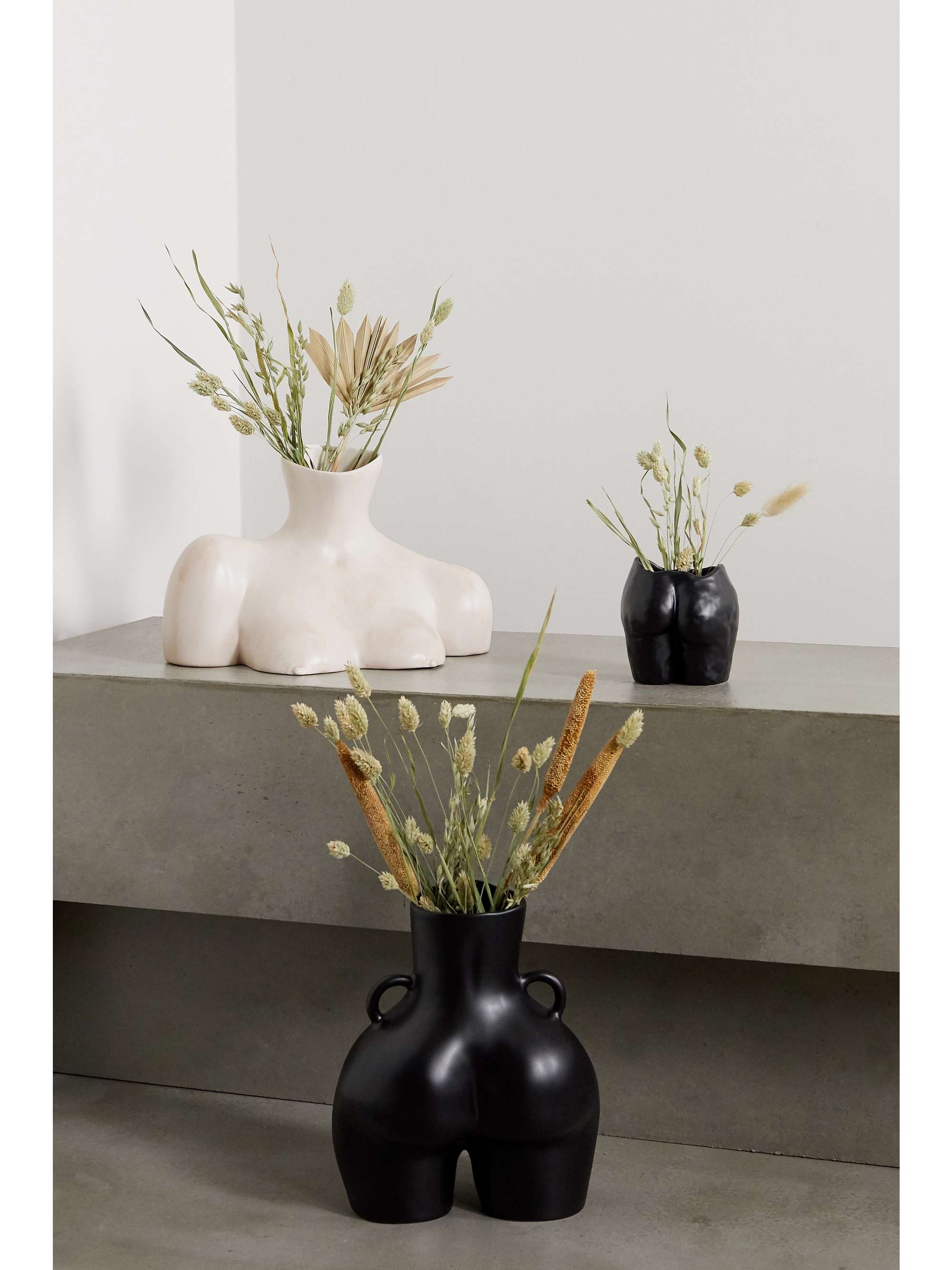 ANISSA KERMICHE Breast Friend ceramic vase