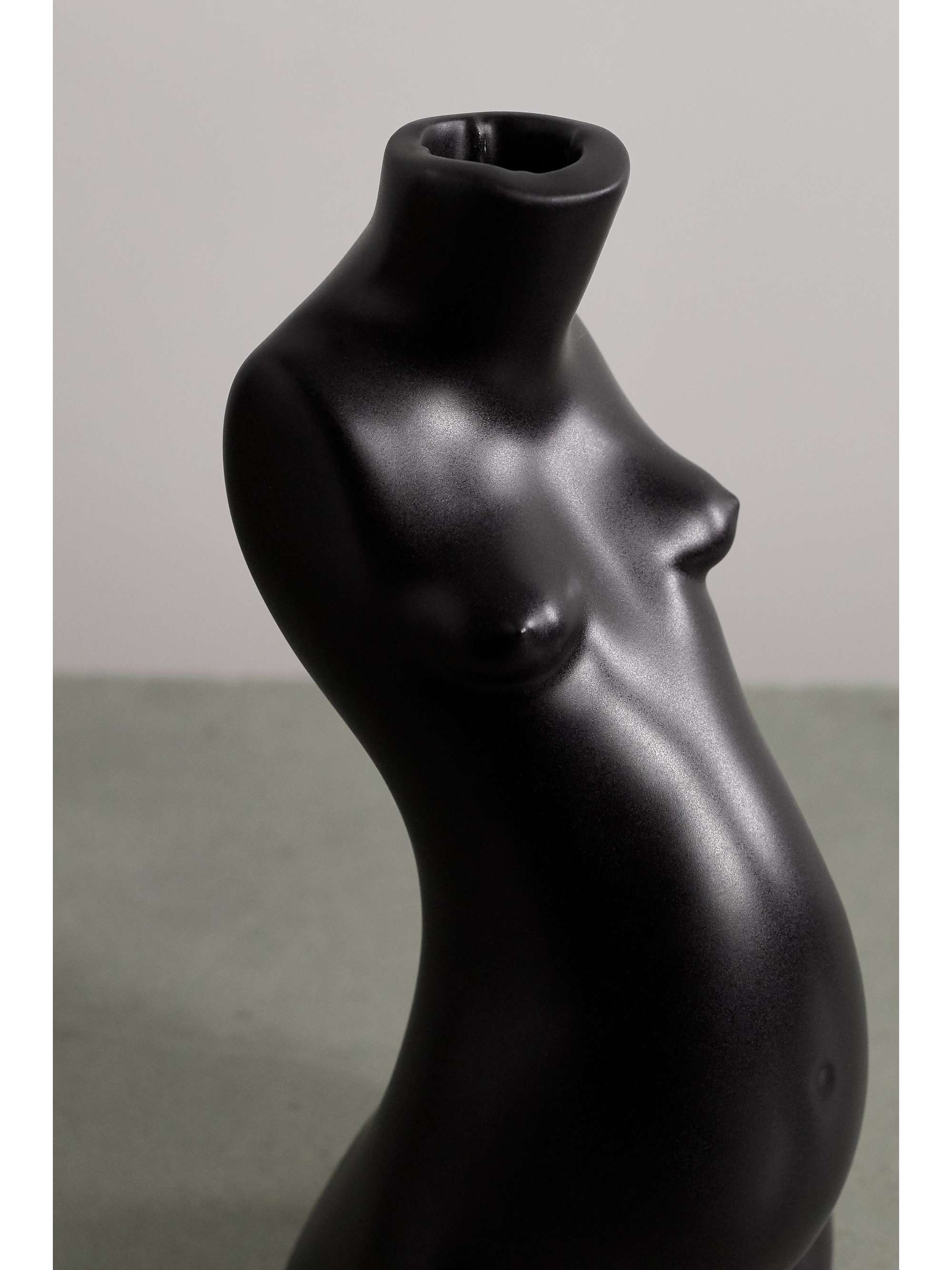 ANISSA KERMICHE Tit for Tat ceramic candlestick