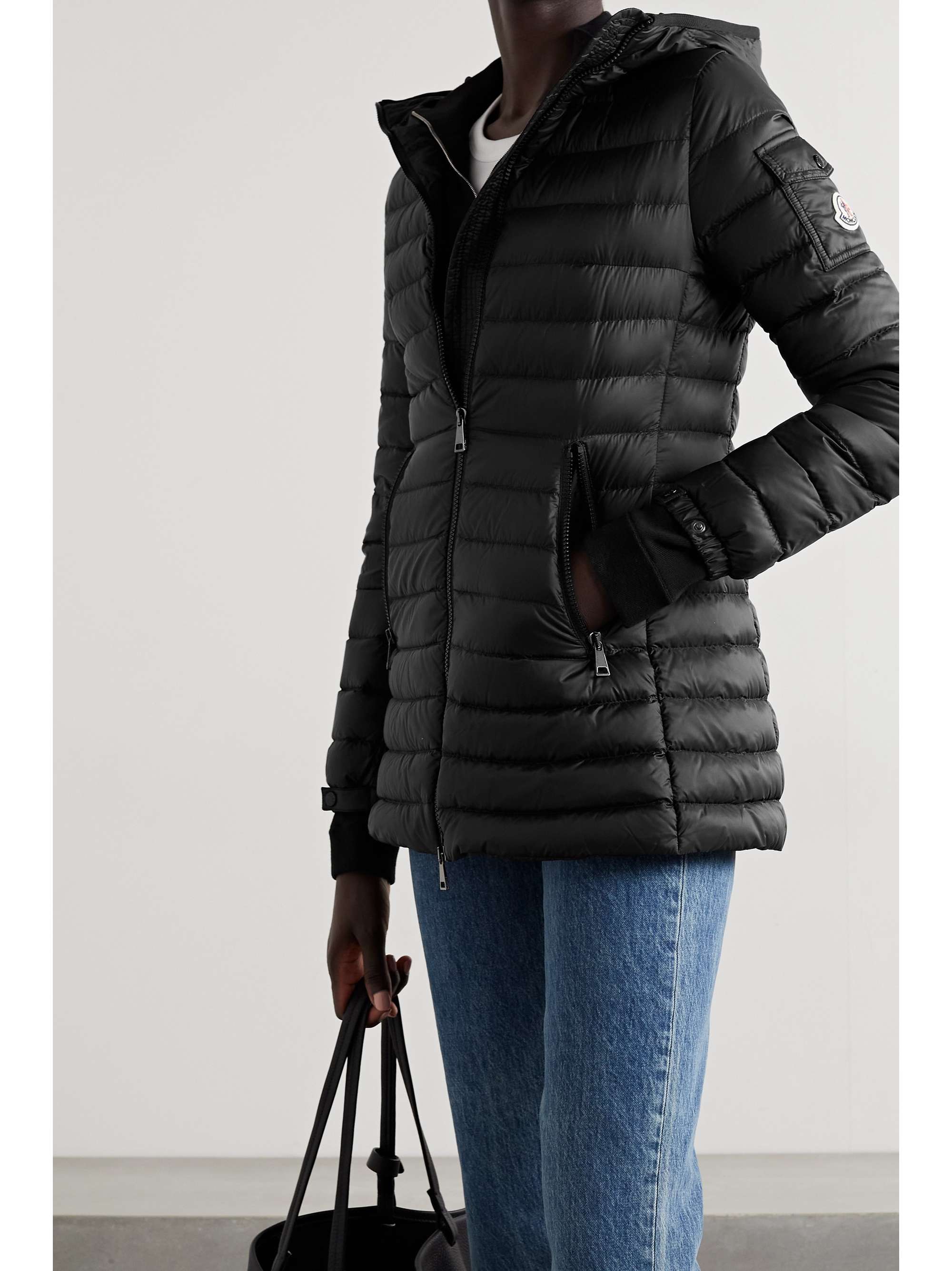 moncler quilted puffer jacket