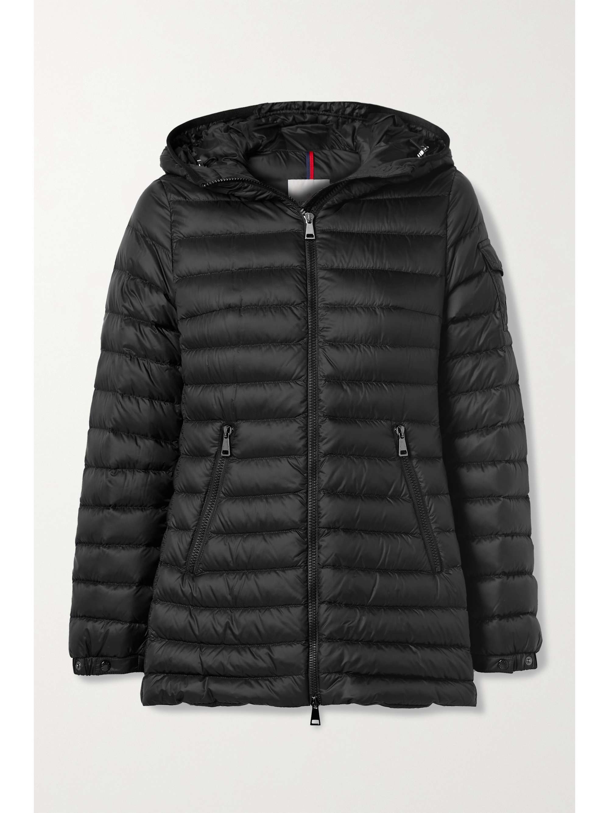 moncler quilted shell down jacket
