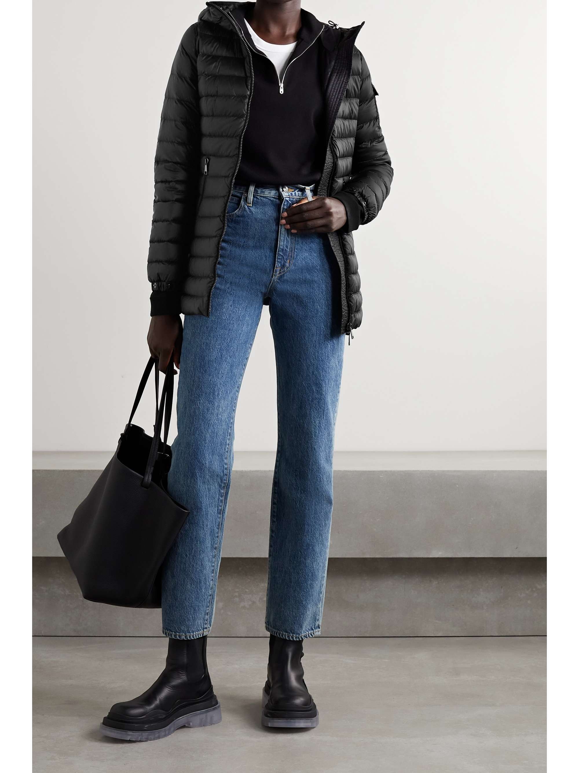 moncler quilted down jacket