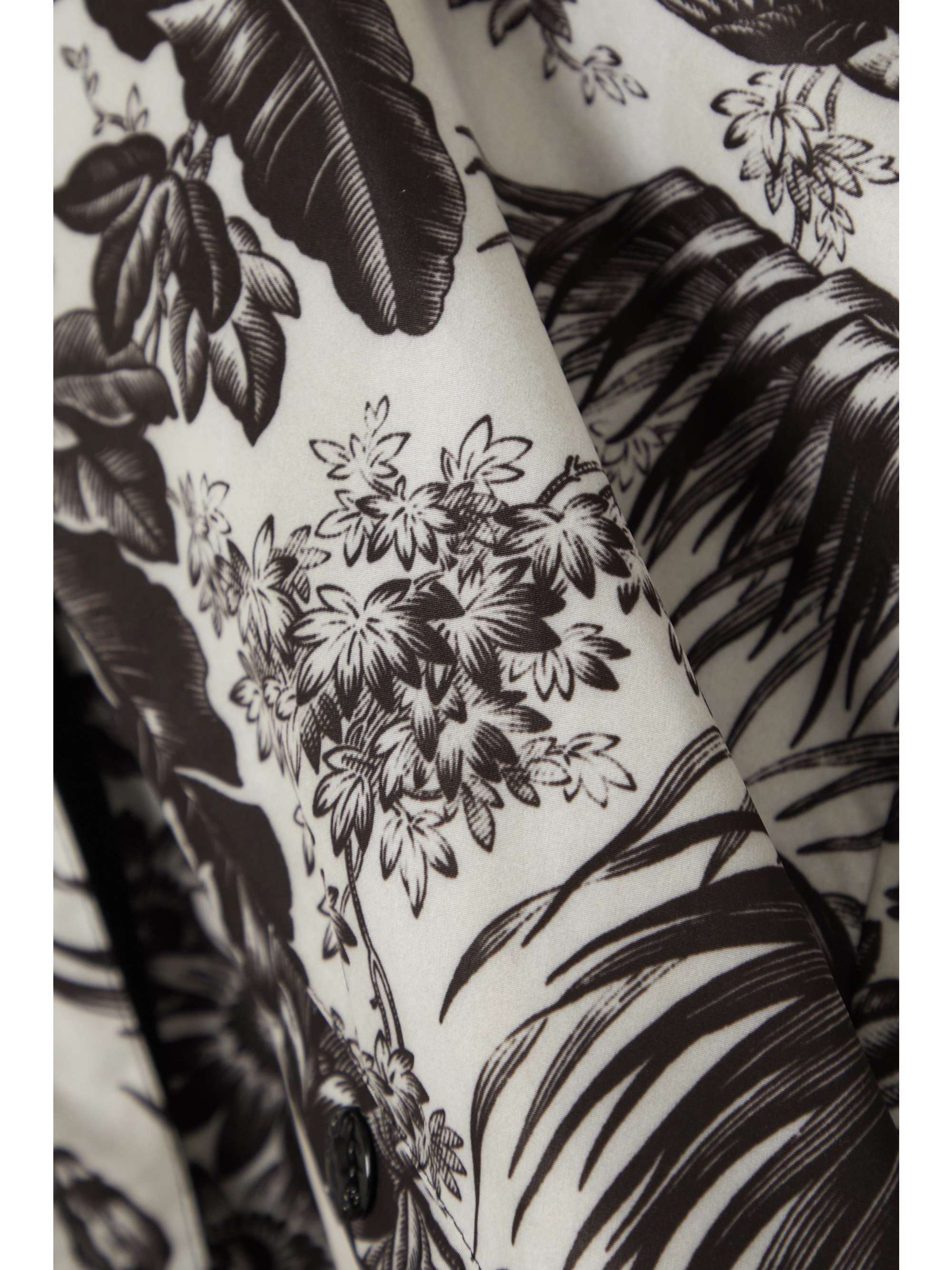 MONCLER Albireo hooded floral-print shell jacket