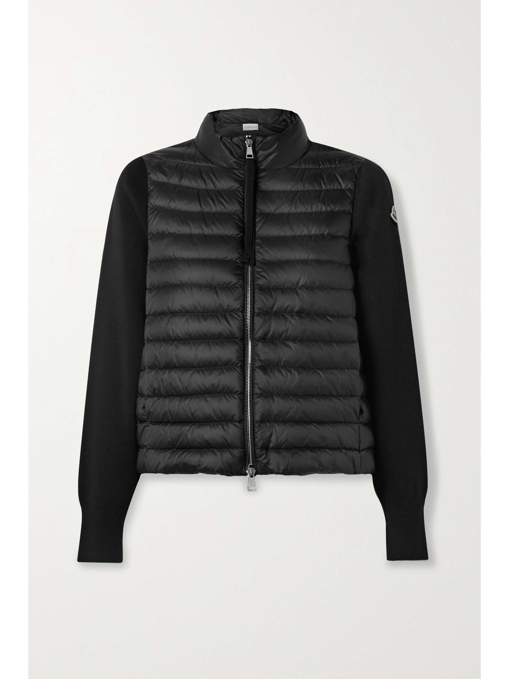 moncler quilted shell jacket