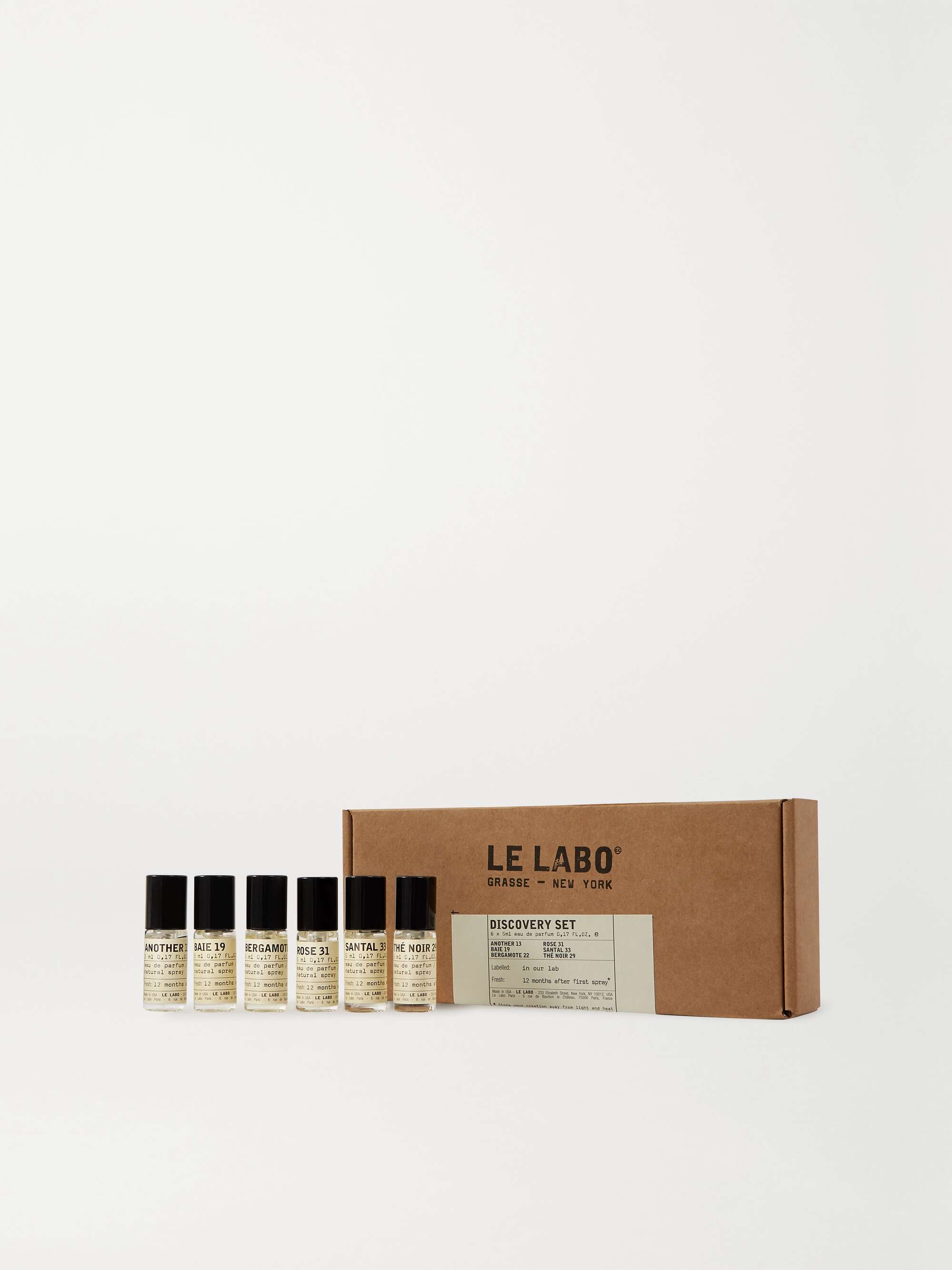 LE LABO ルラボ フレグランス ディスカバリー セット 5ml x 6本 香水