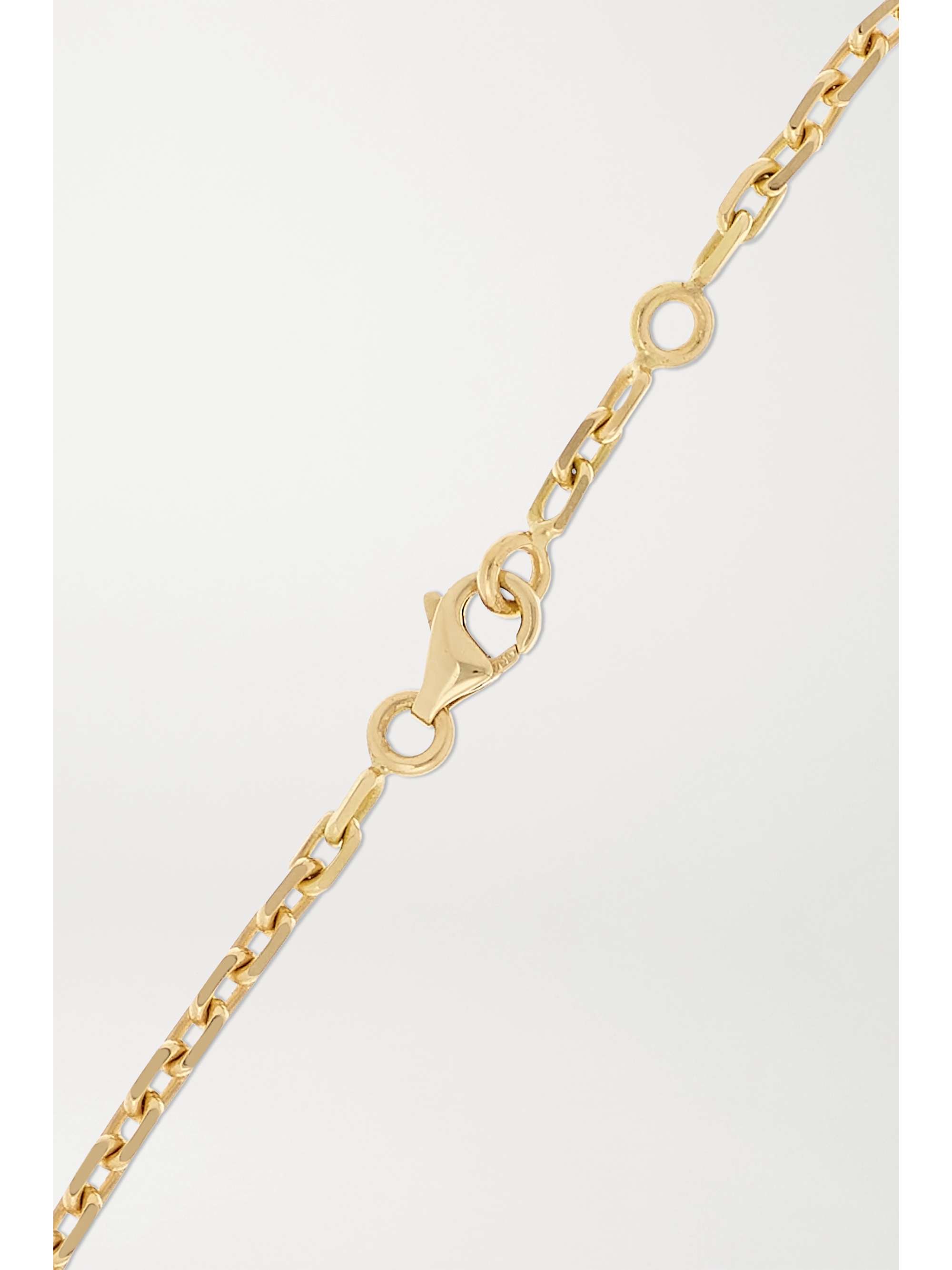 VILTIER Bracelet en or 18 carats (750/1000), diamants et lapis-lazuli Magnetic Semi