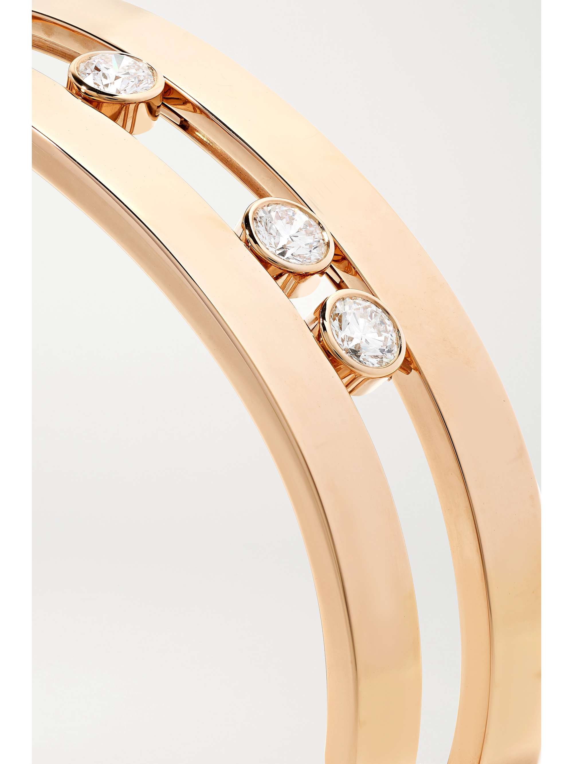 MESSIKA Move Ron 18-karat rose gold diamond cuff
