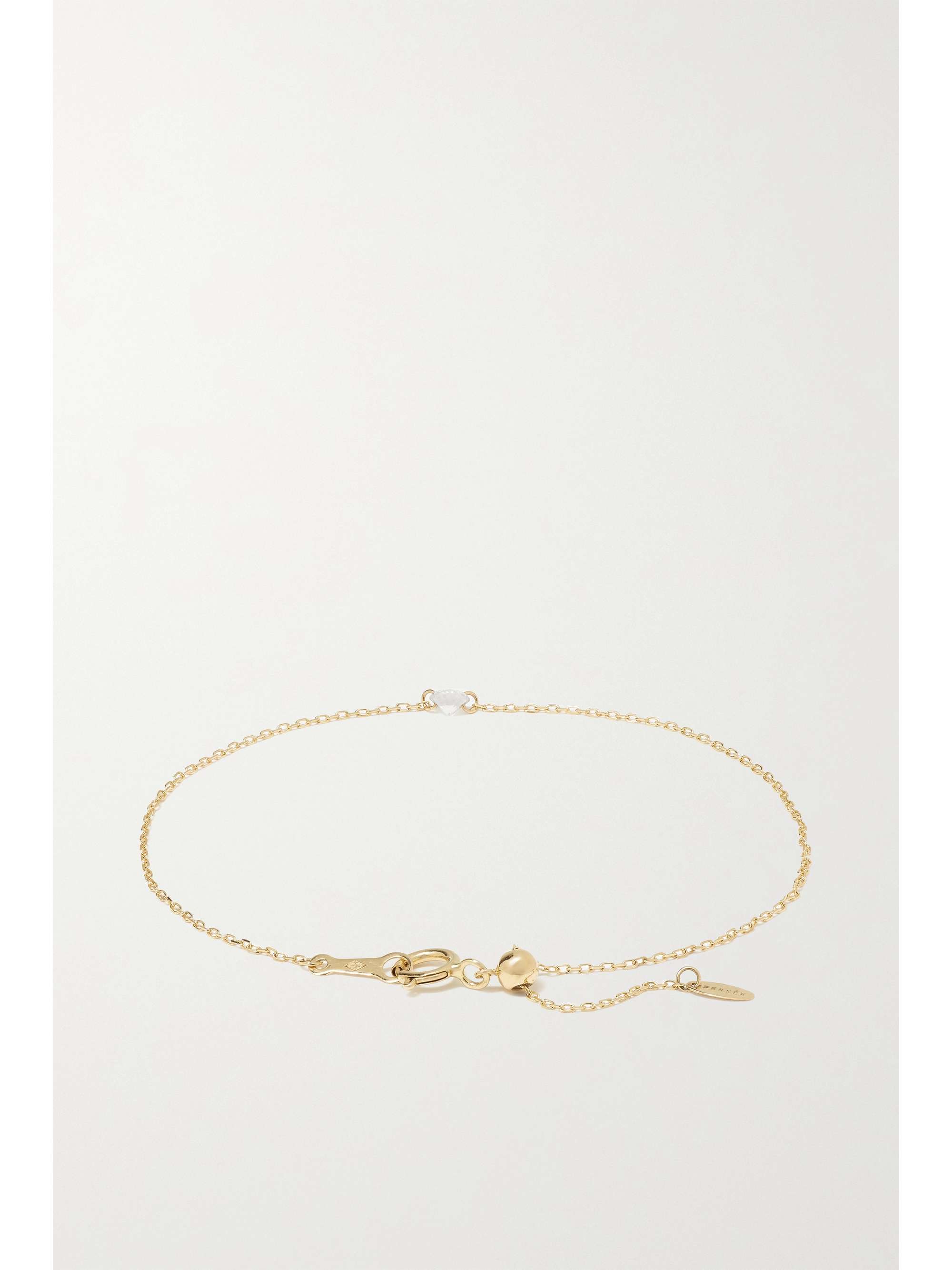 PERSÉE Danaé gold diamond bracelet