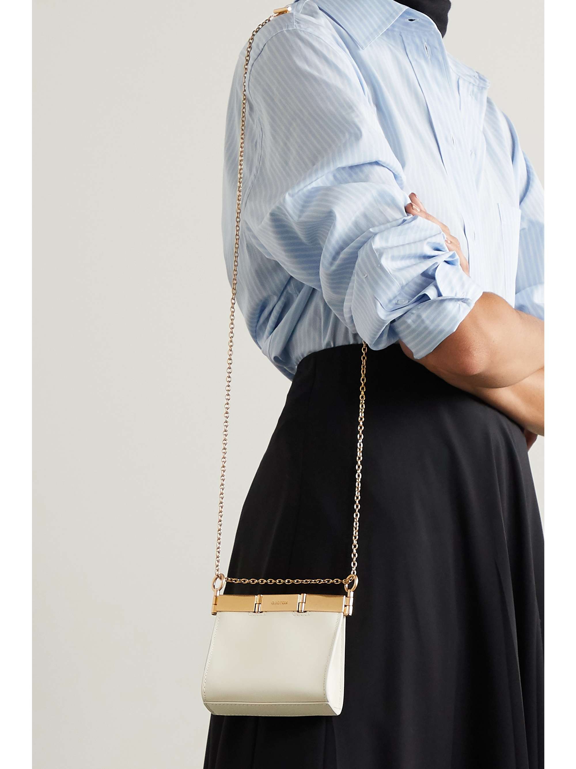 baby blue chanel purse
