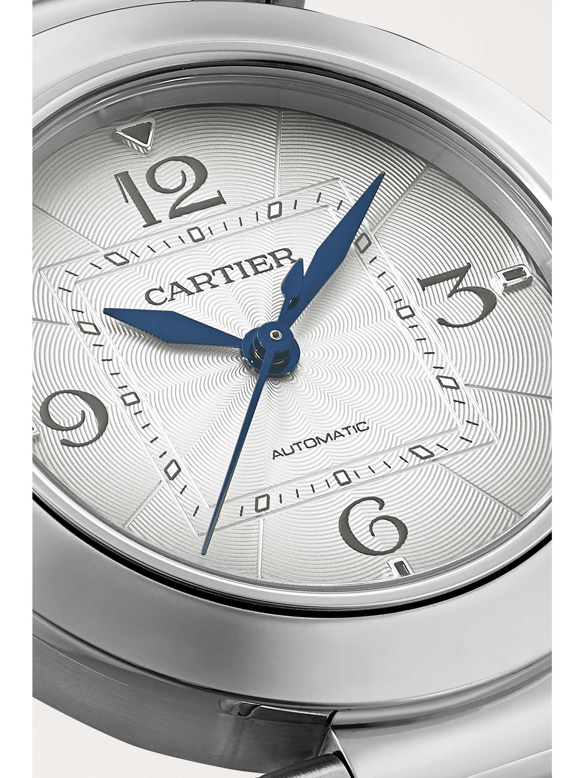 CARTIER Pasha de Cartier Automatic 35mm stainless steel watch