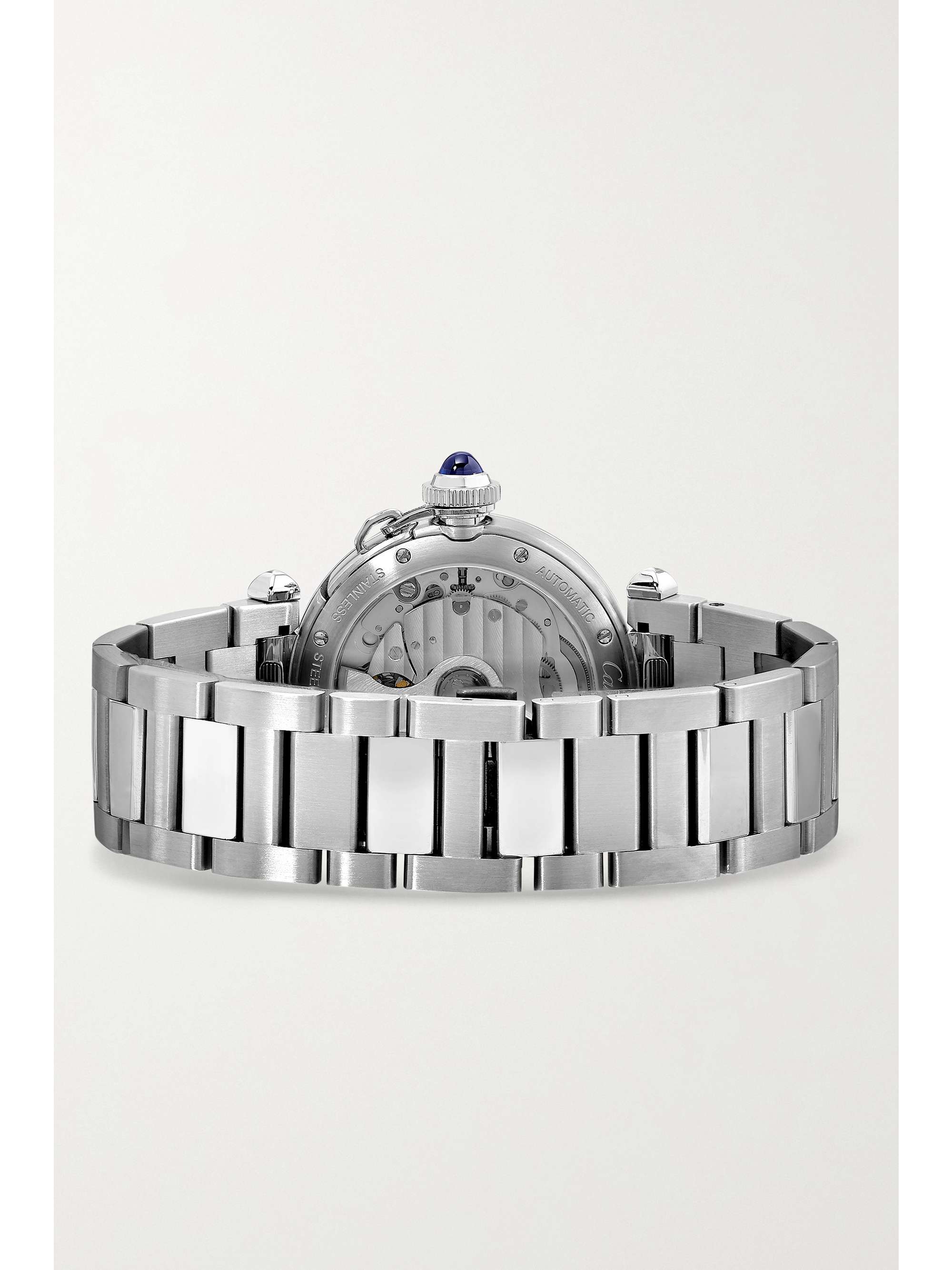 CARTIER Pasha de Cartier Automatic 35mm stainless steel watch