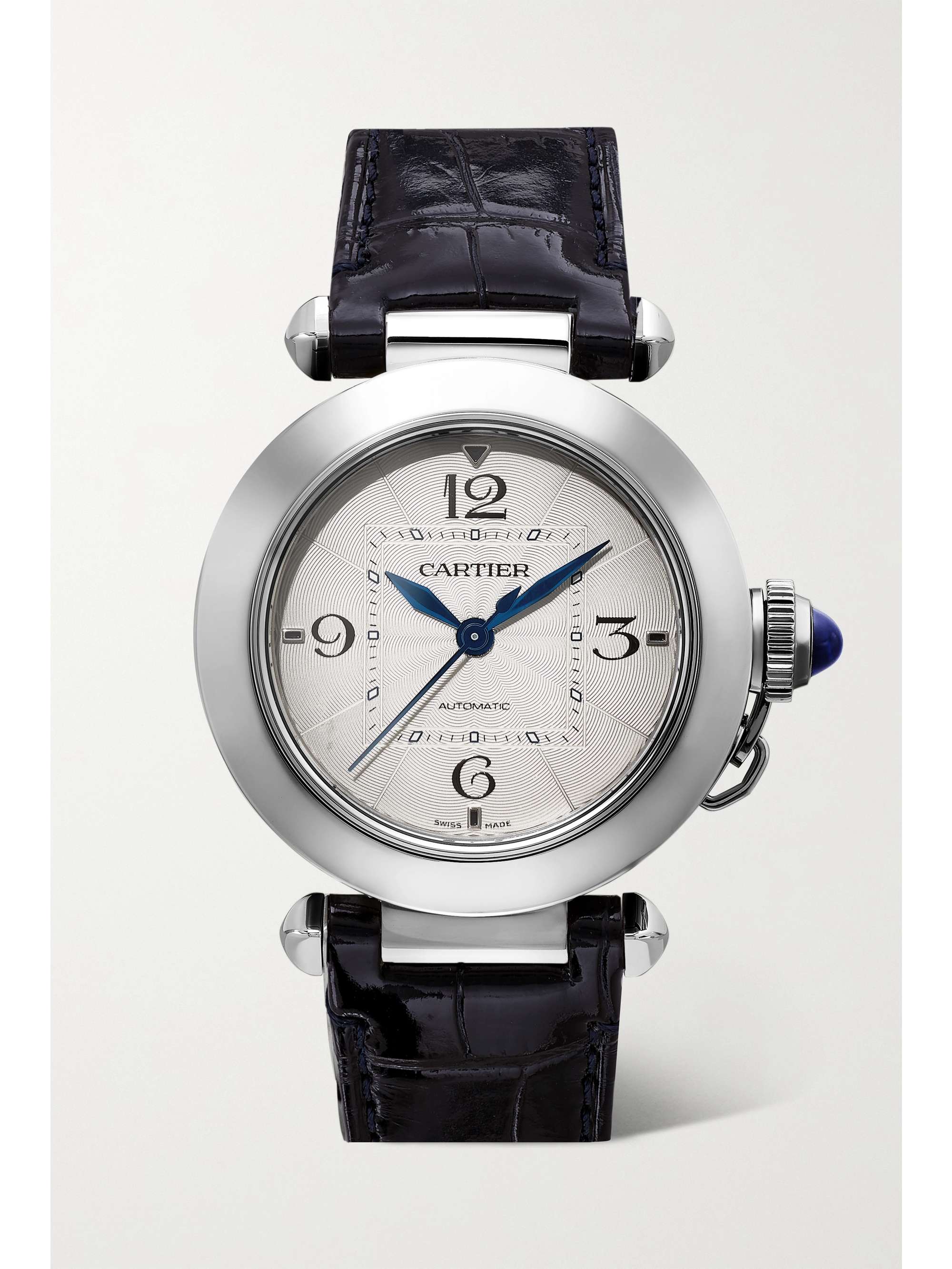 CARTIER Pasha de Cartier Automatic 35mm stainless steel watch