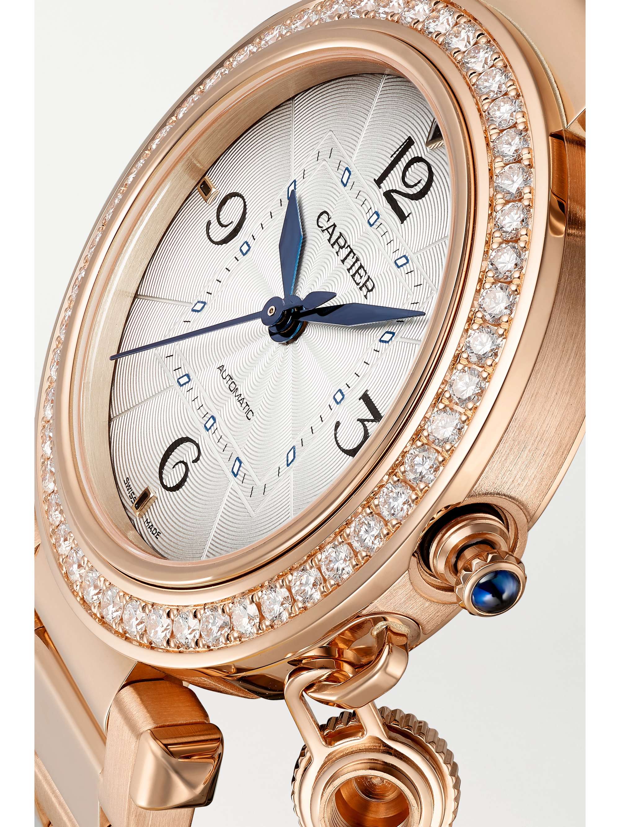 CARTIER Pasha de Cartier Automatic 35mm stainless steel watch