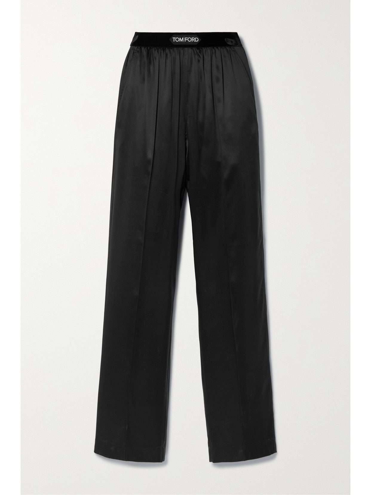 Tom Ford Black Pinched Seams Lounge Pants