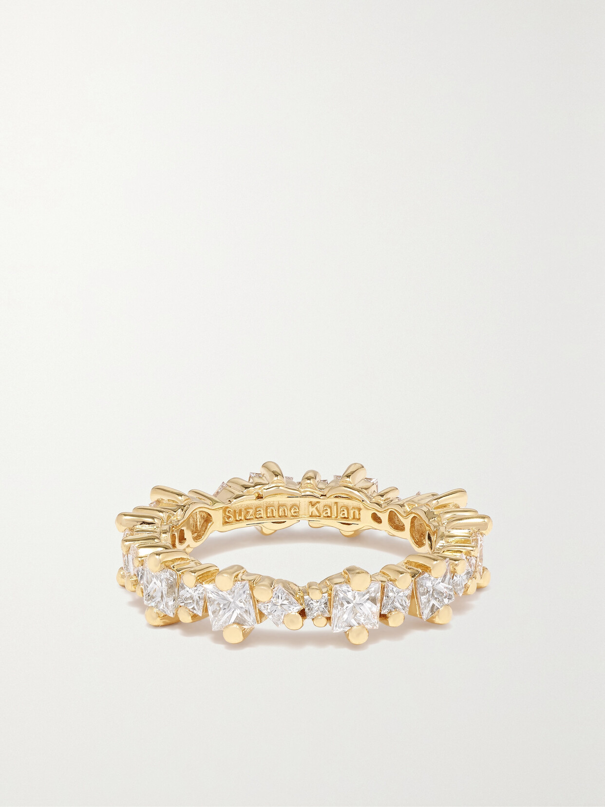 Suzanne Kalan Eternity 18-karat Gold Diamond Ring