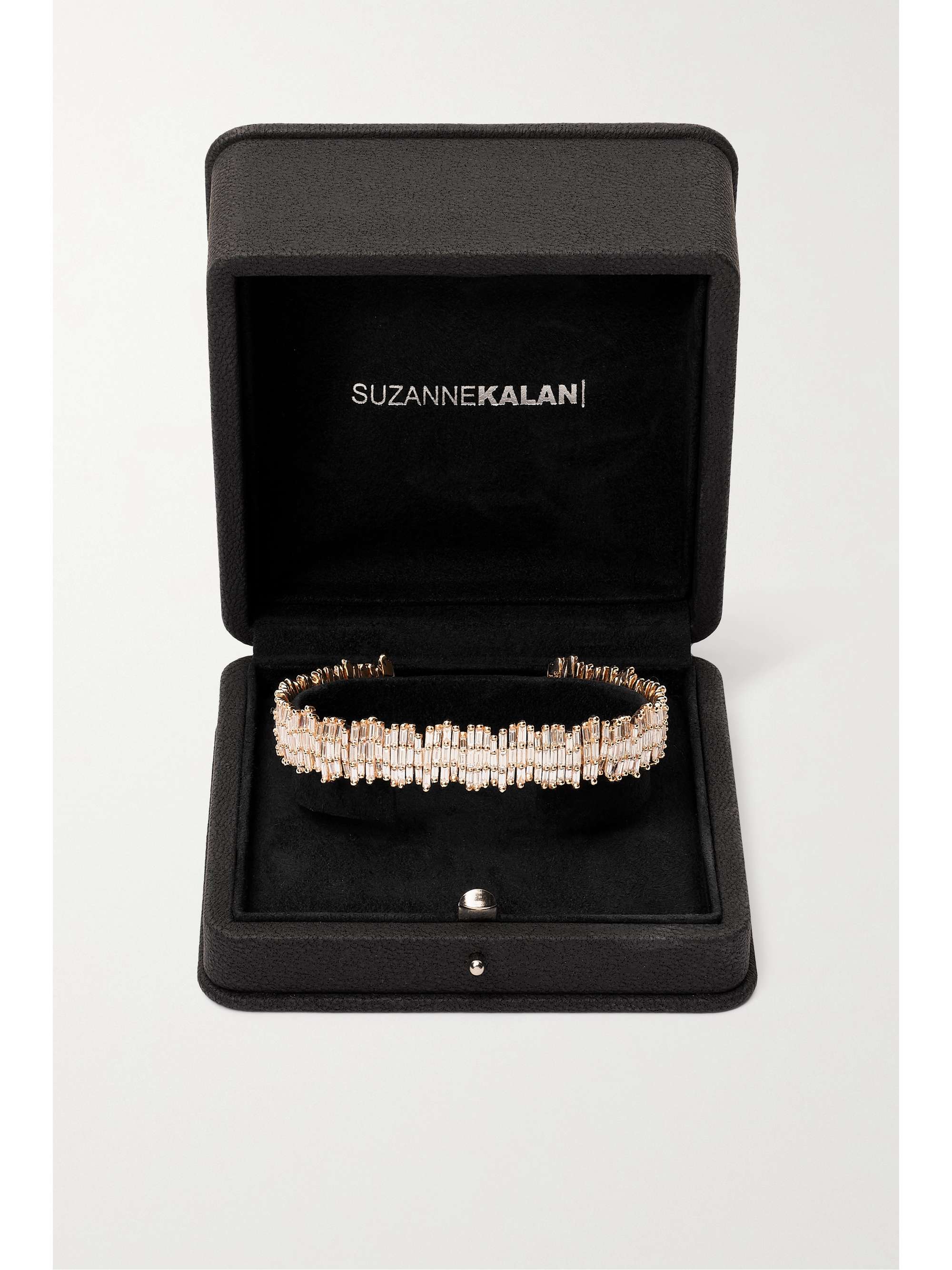 SUZANNE KALAN 18-karat rose gold diamond bracelet