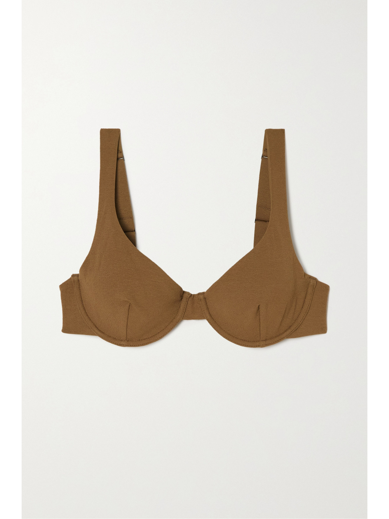 Matteau + Net Sustain Crinkled Underwired Bikini Top