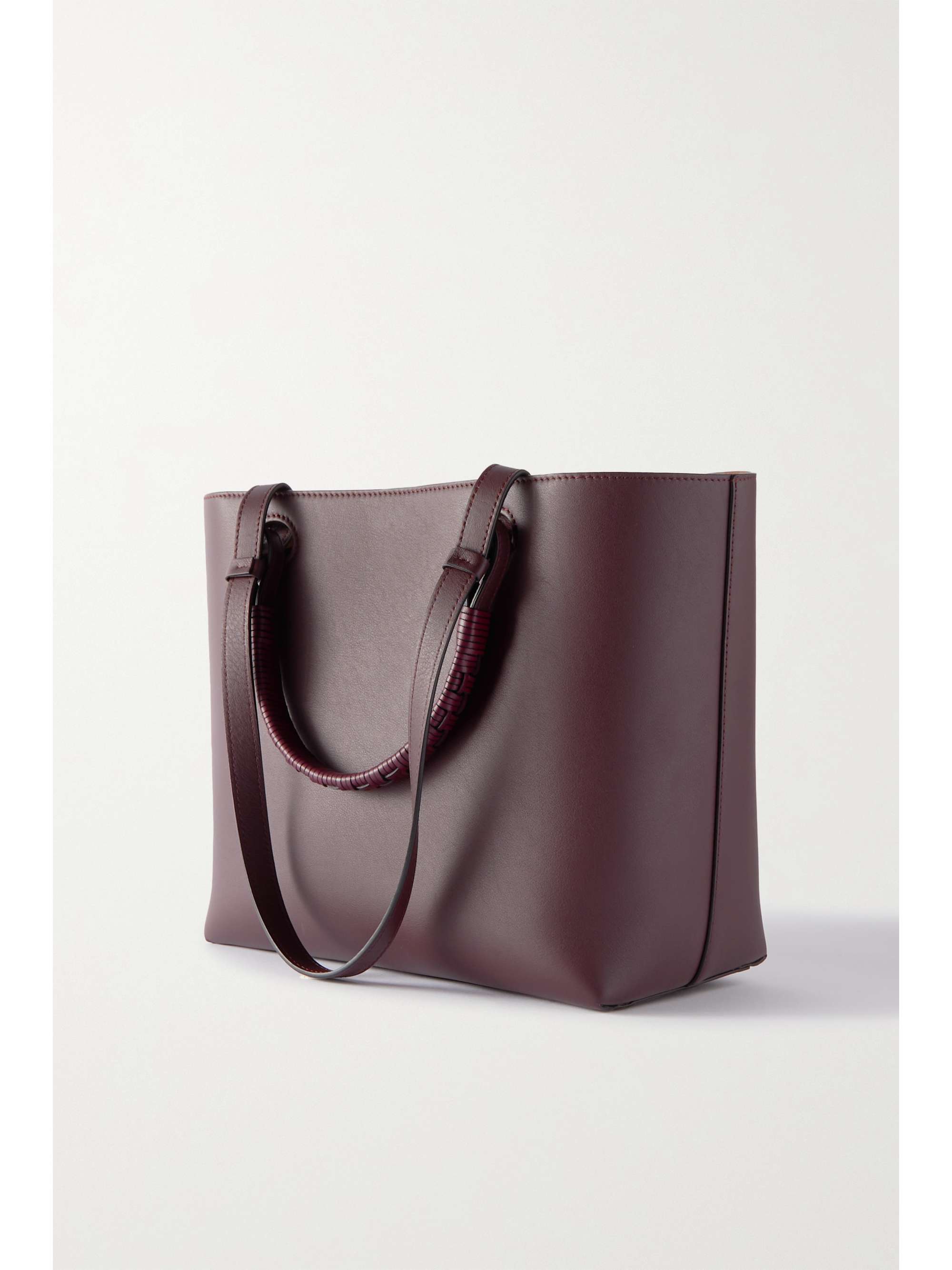 LOEWE Anagram small debossed textured-leather tote