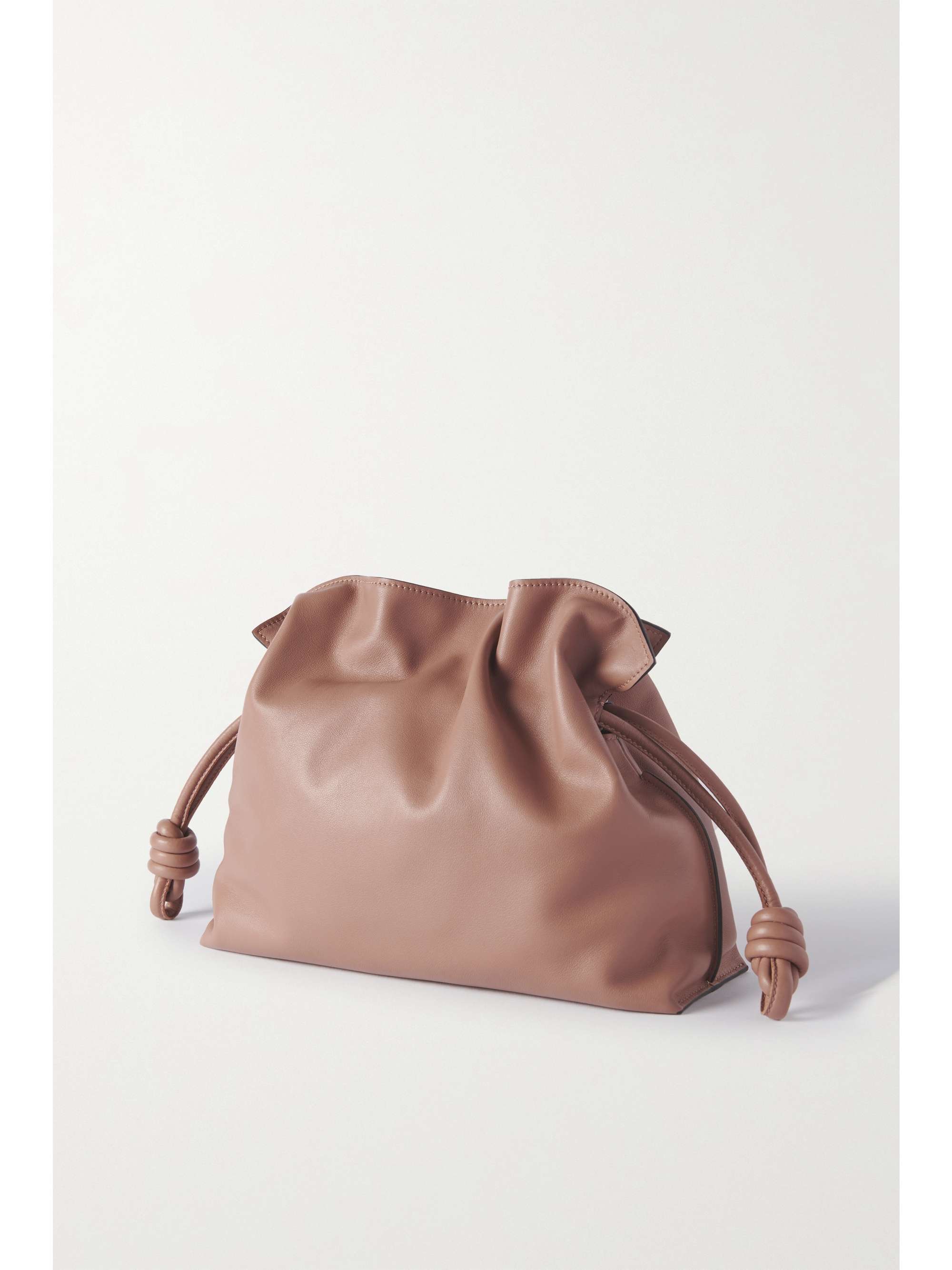 LOEWE Flamenco leather clutch