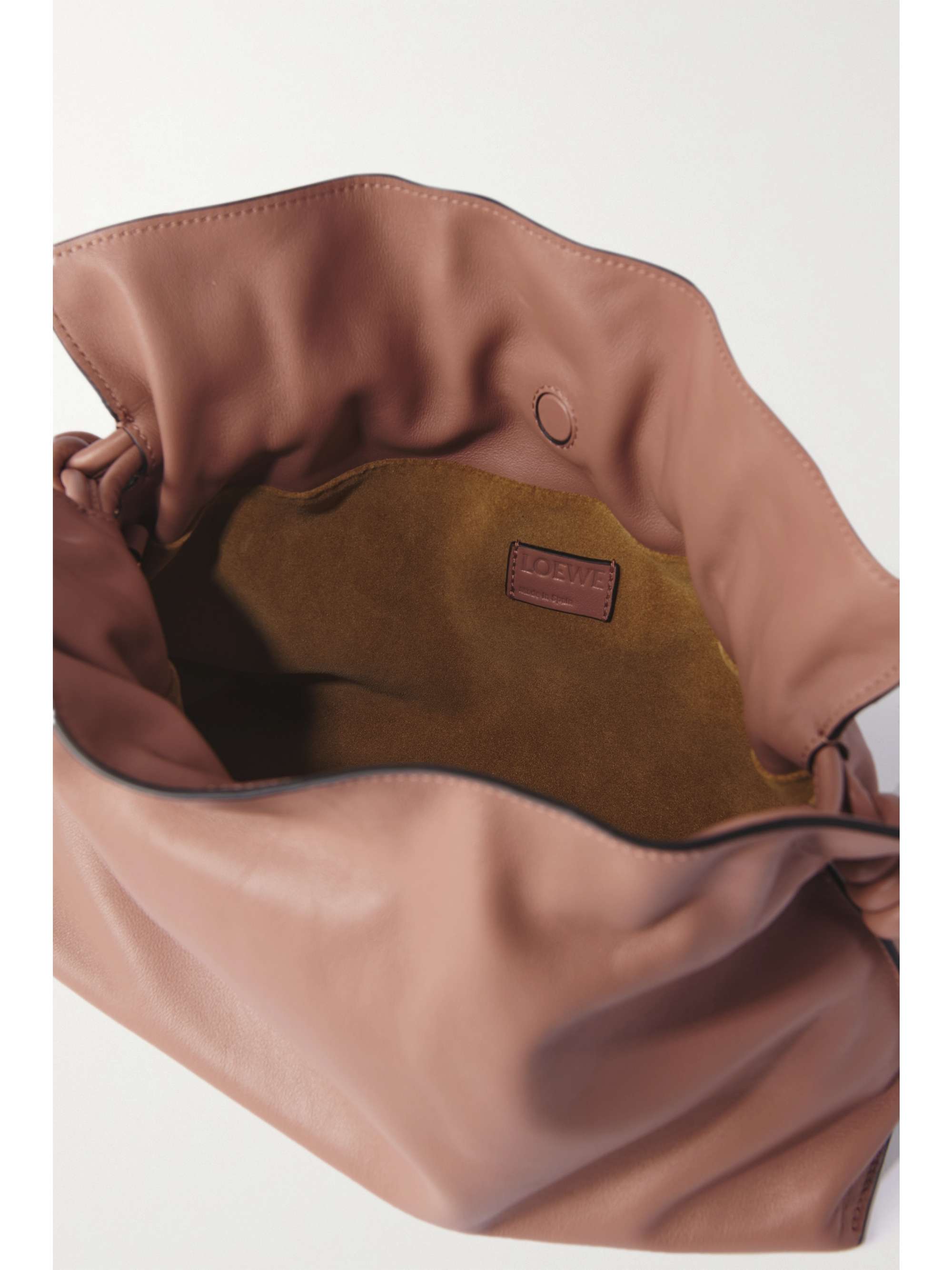 LOEWE Flamenco leather clutch