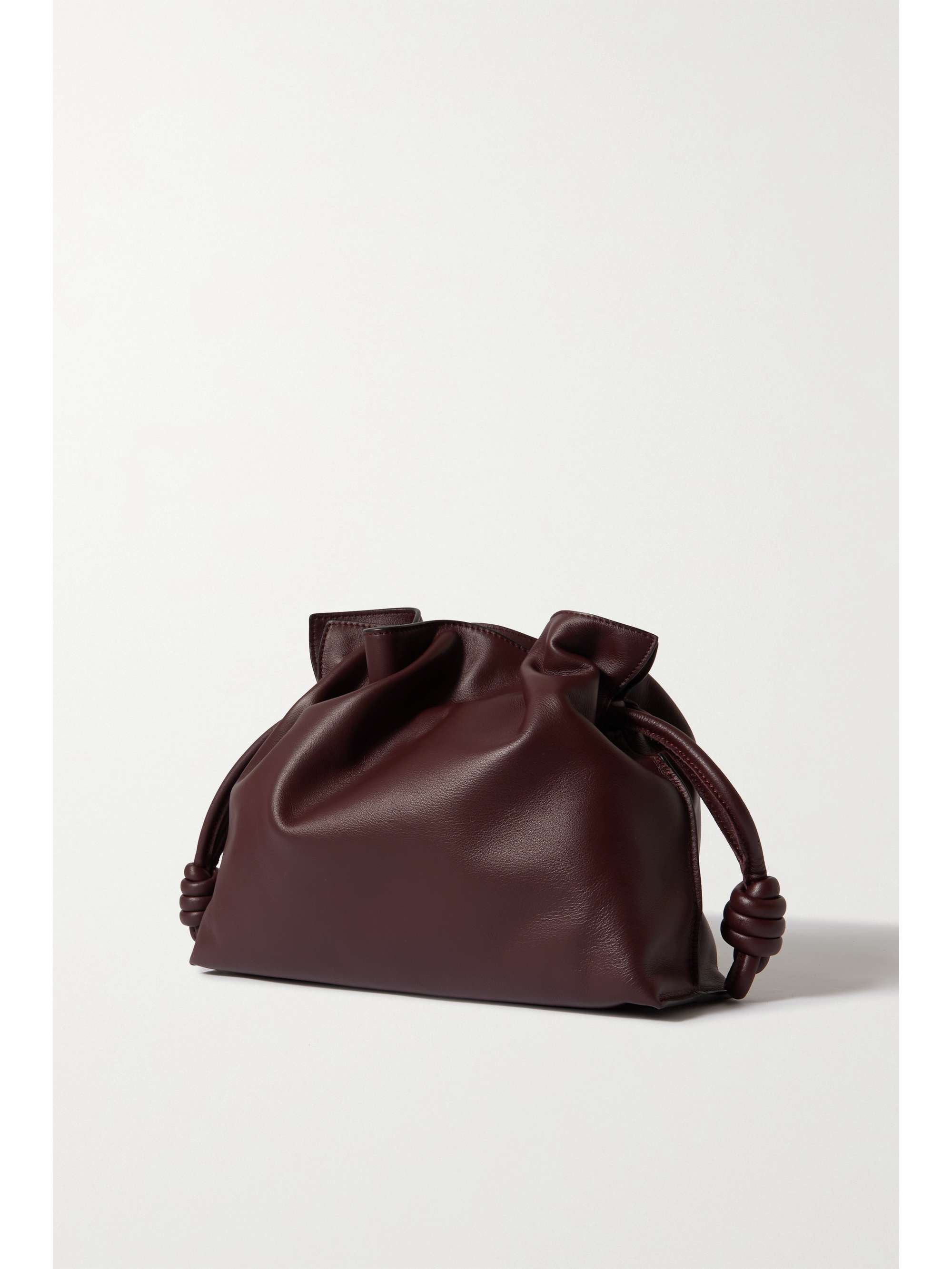 LOEWE Flamenco leather clutch
