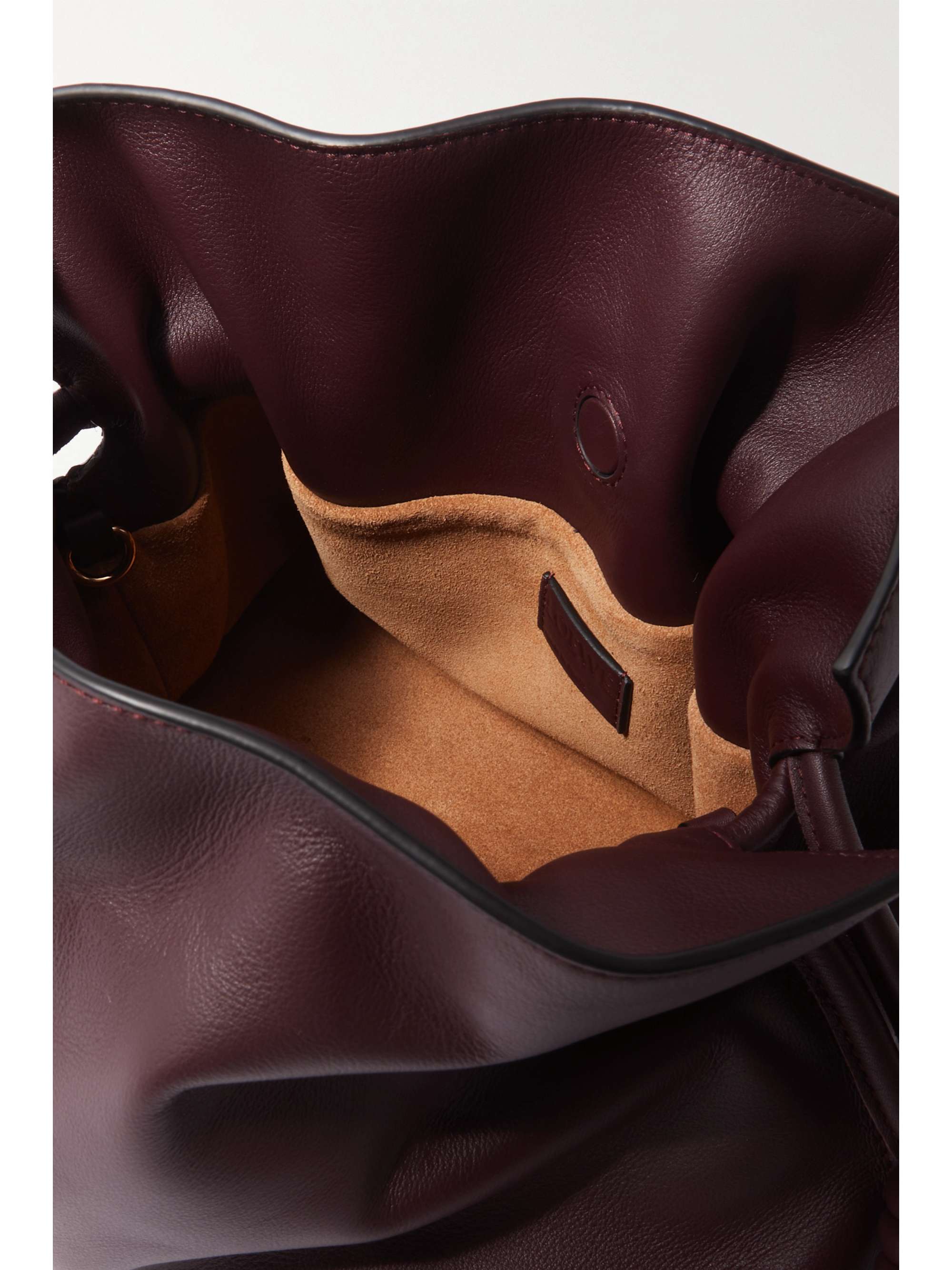 LOEWE Flamenco leather clutch