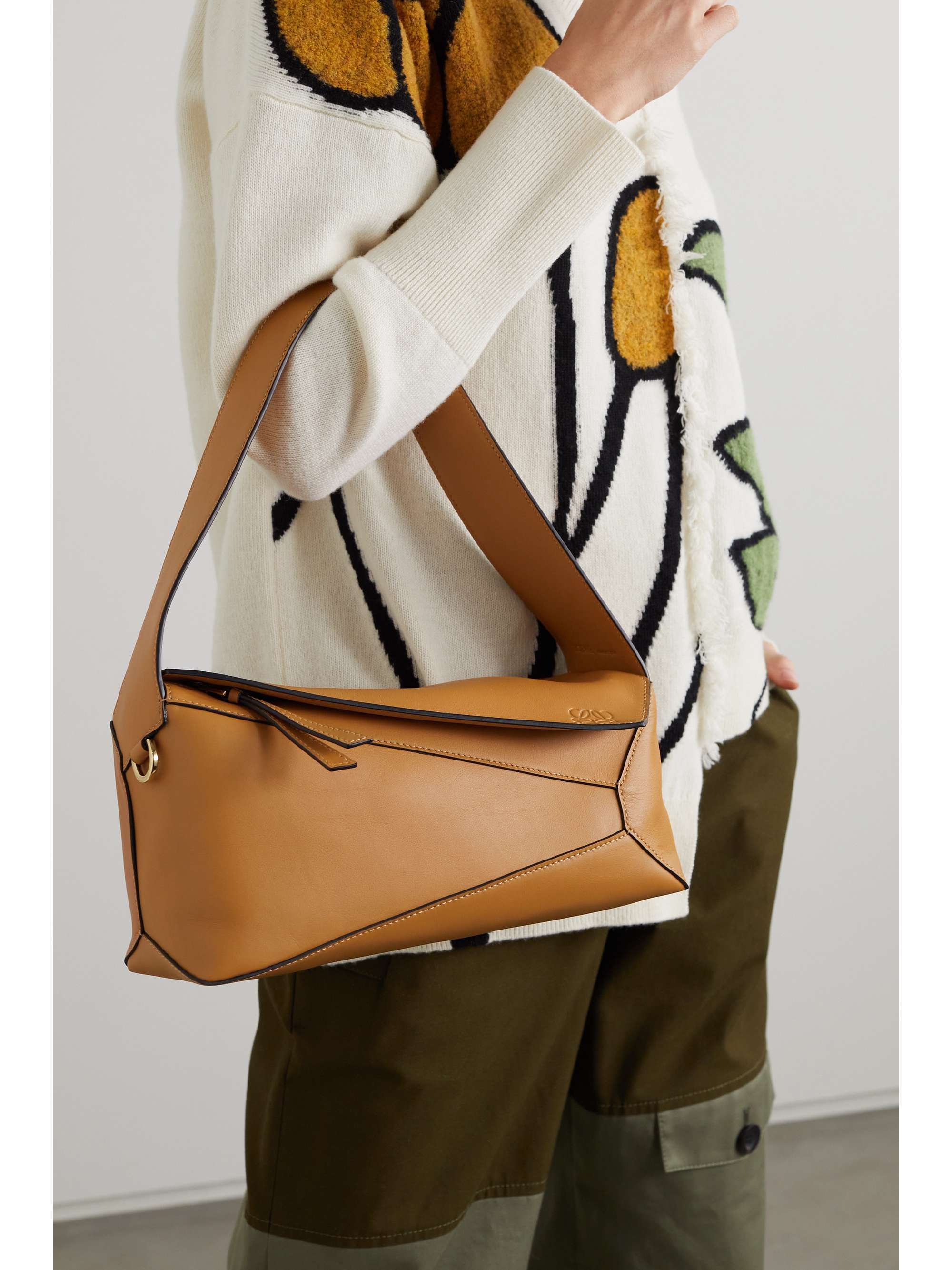 LOEWE Puzzle leather shoulder bag