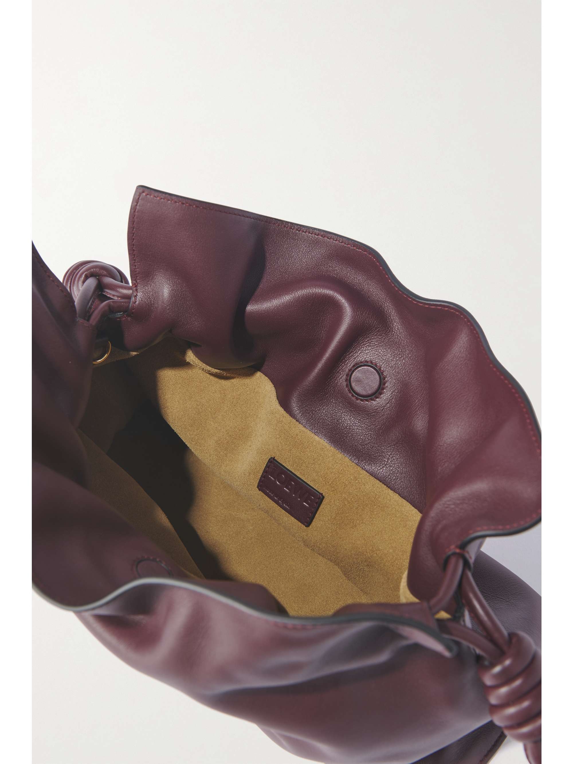 LOEWE Flamenco mini leather clutch