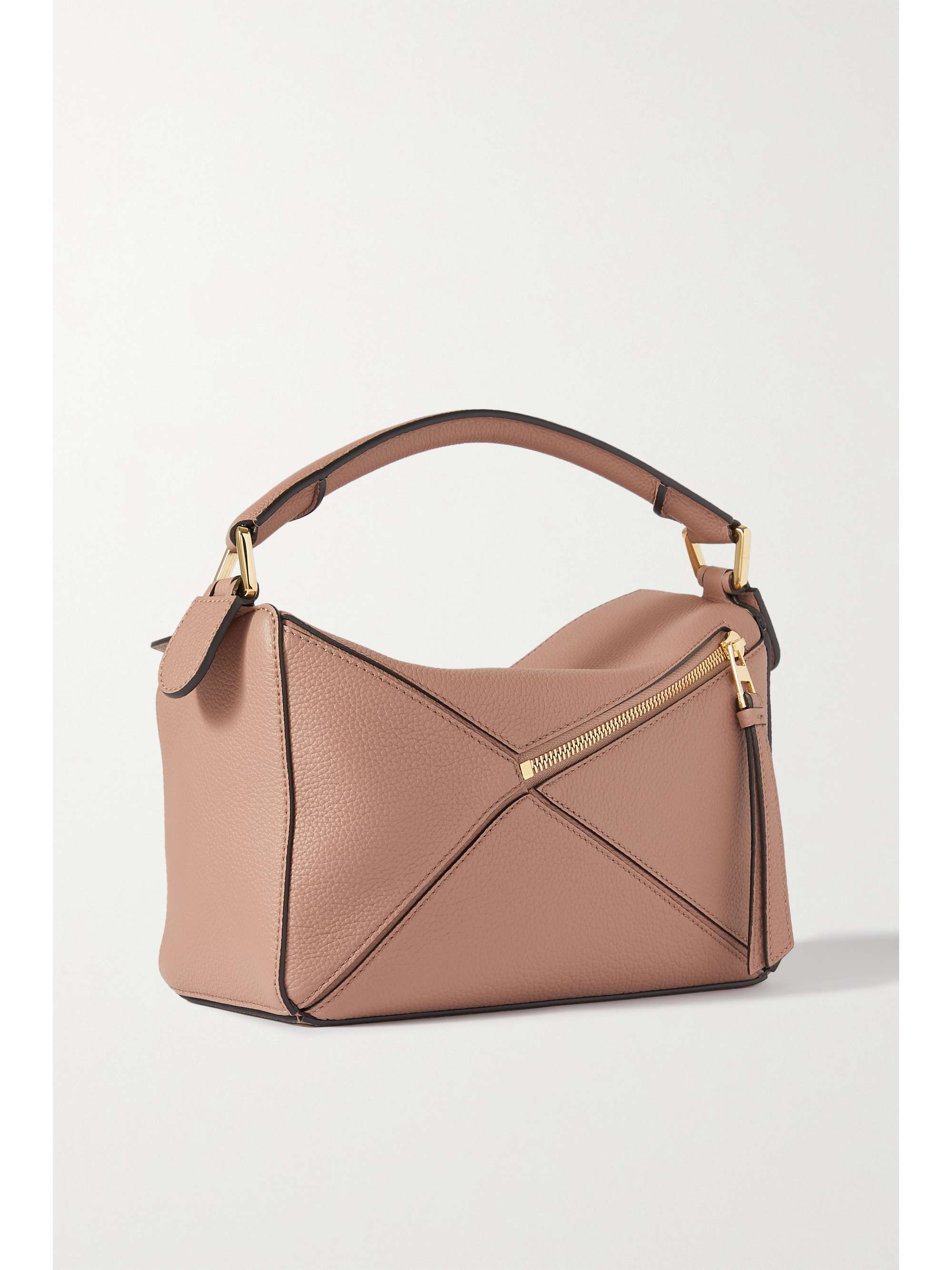 LOEWE Puzzle small textured-leather shoulder bag