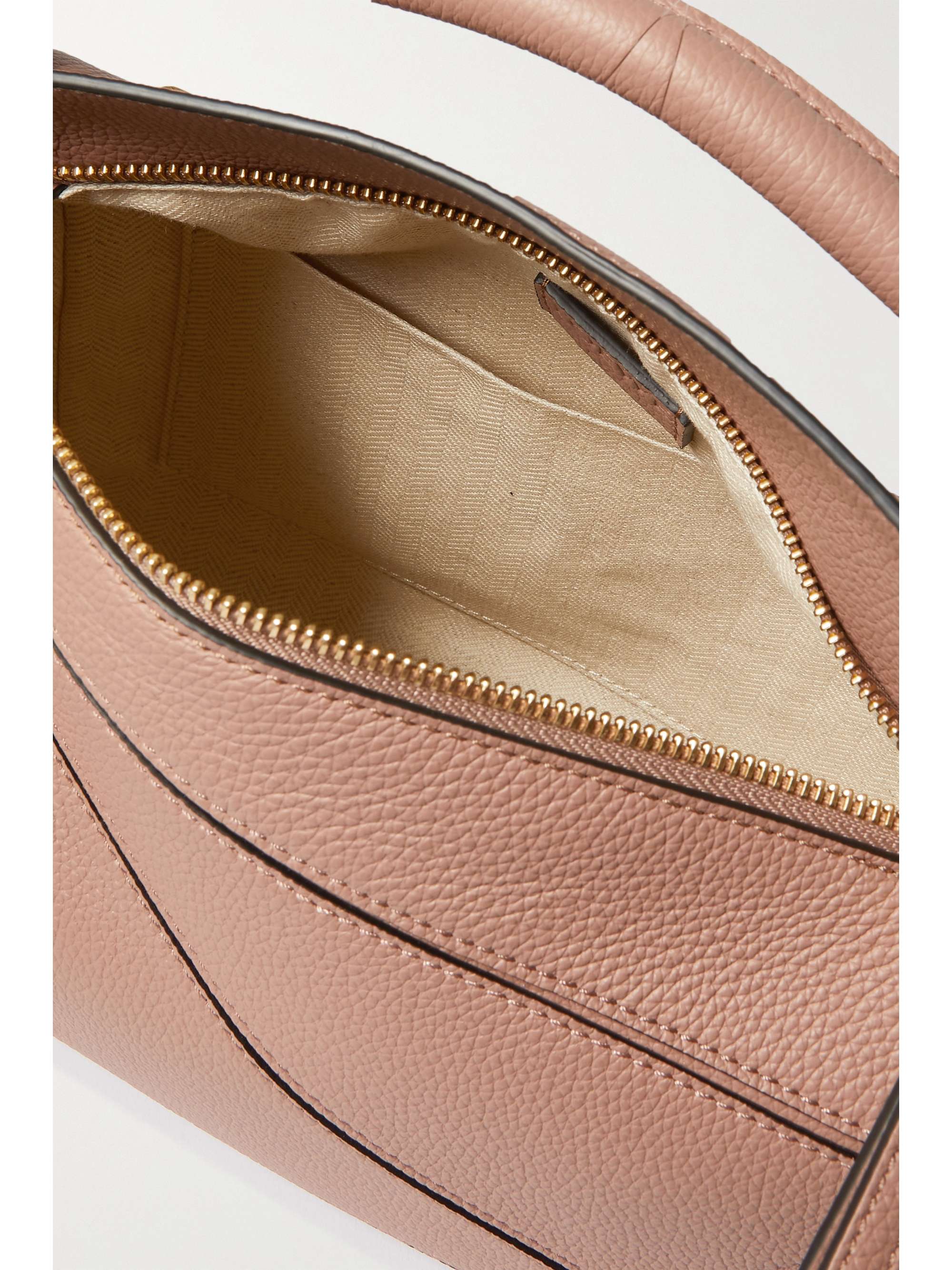 LOEWE Puzzle small textured-leather shoulder bag