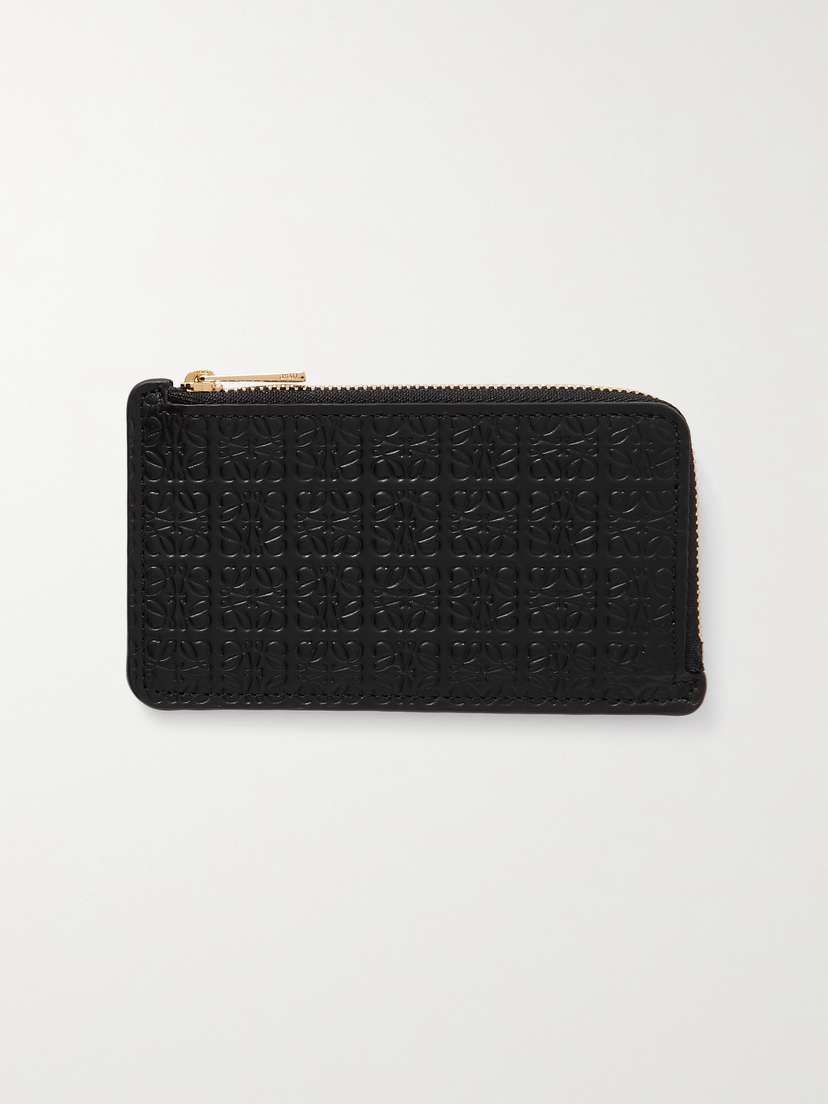 Loewe Repeat Debossed Leather Cardholder
