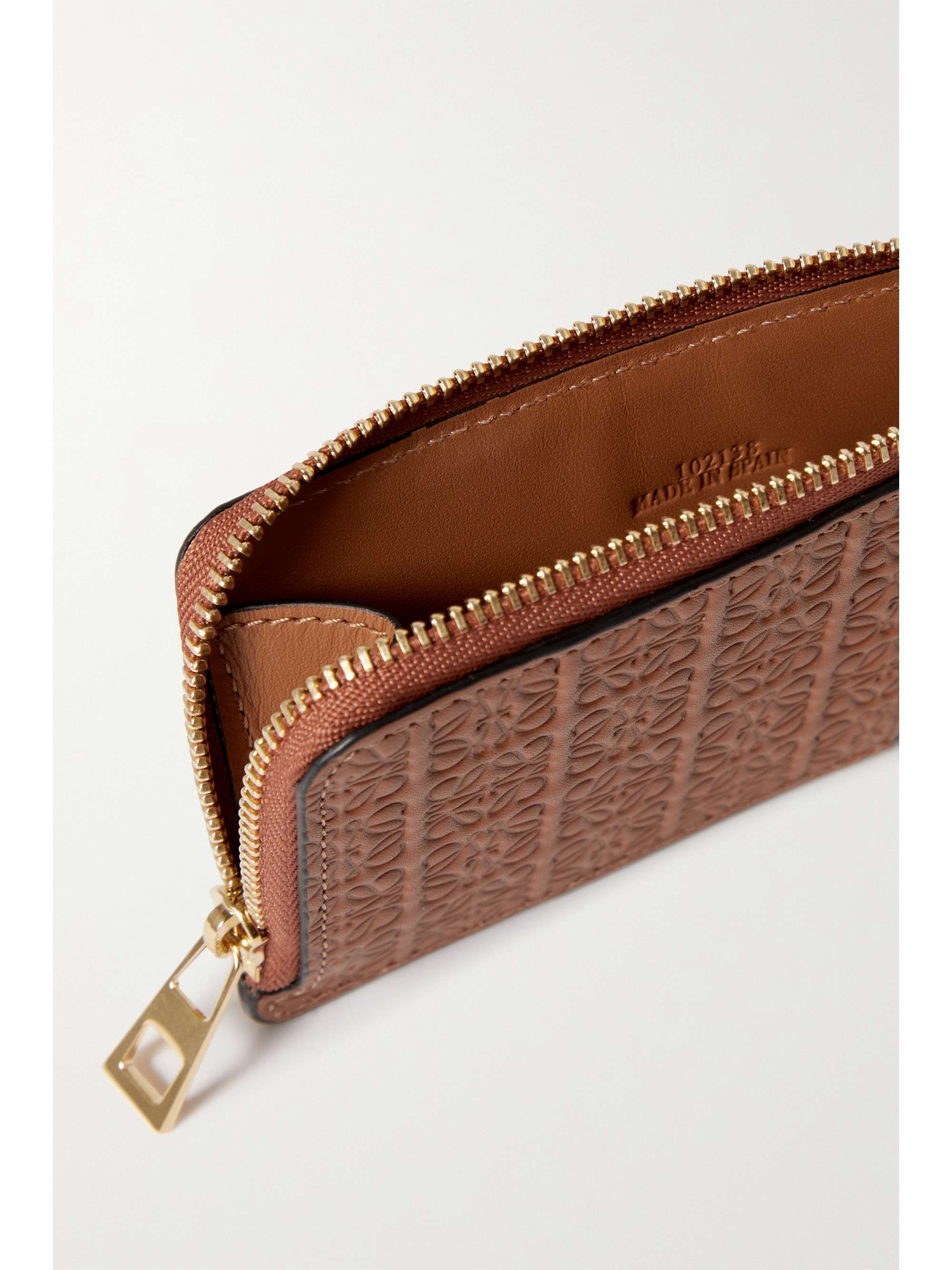LOEWE Anagram debossed leather wallet